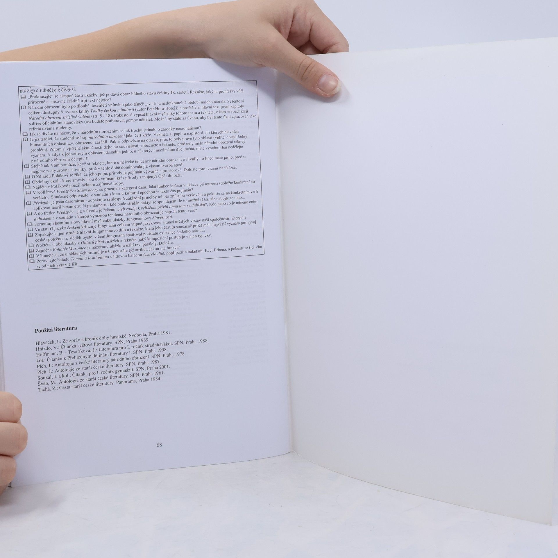 Vladimír Prokop Čítanka k Dějinám literatury od starověku do počátku 19. století