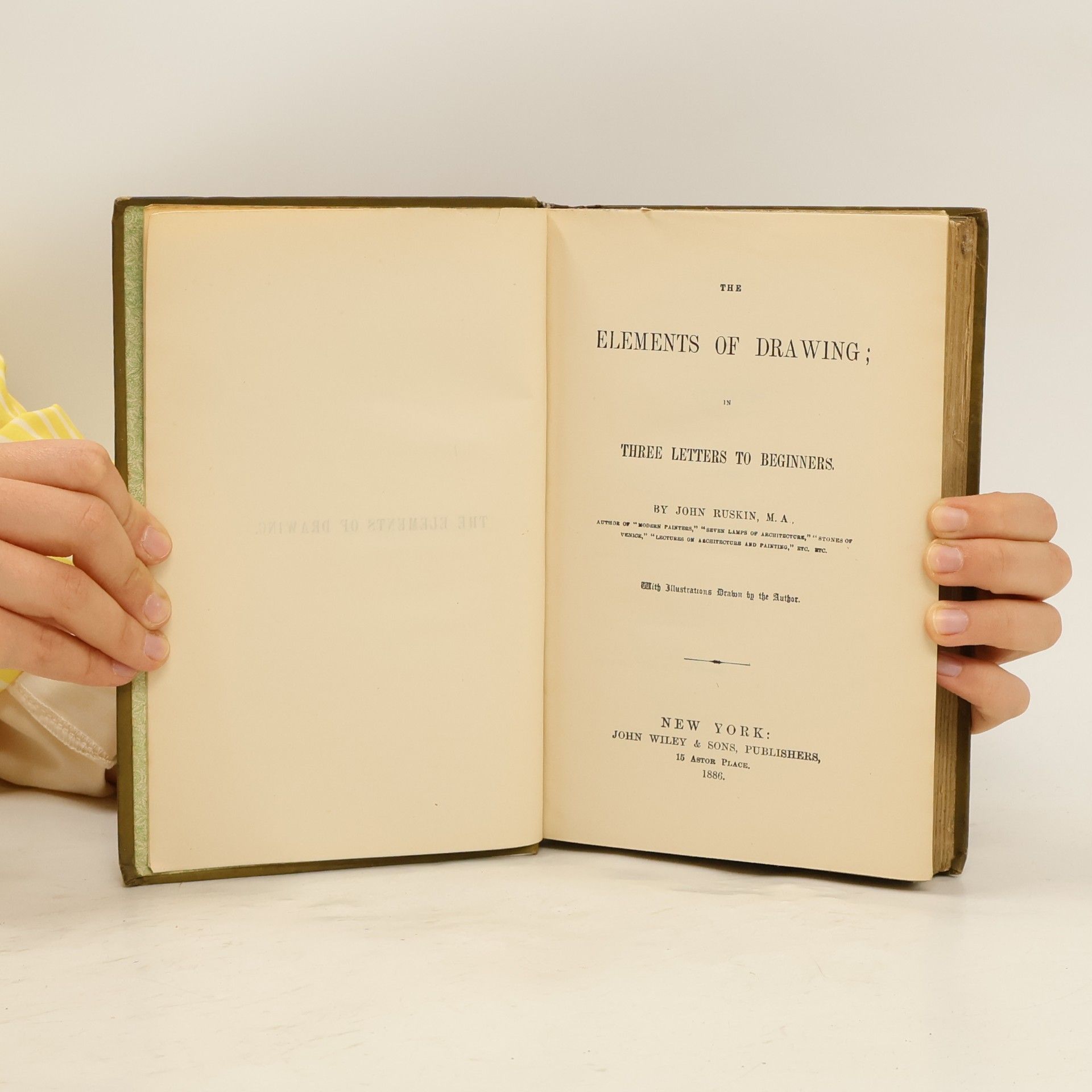 John Ruskin The Elements of Drawing in Three Letters to Beginners