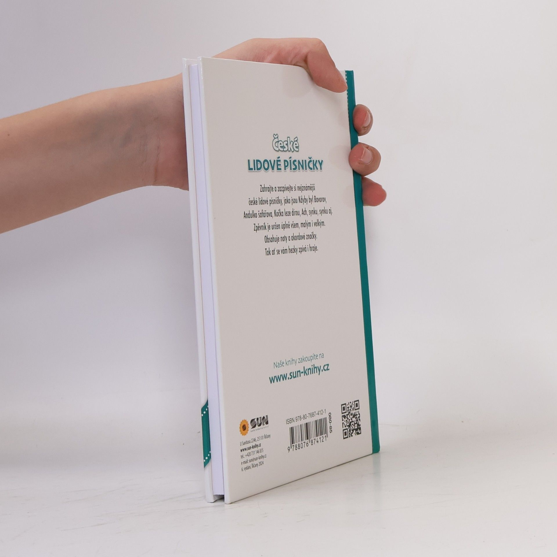 Autorenkollektiv České lidové písničky - zábavný zpěvník pro kluky a holčičky