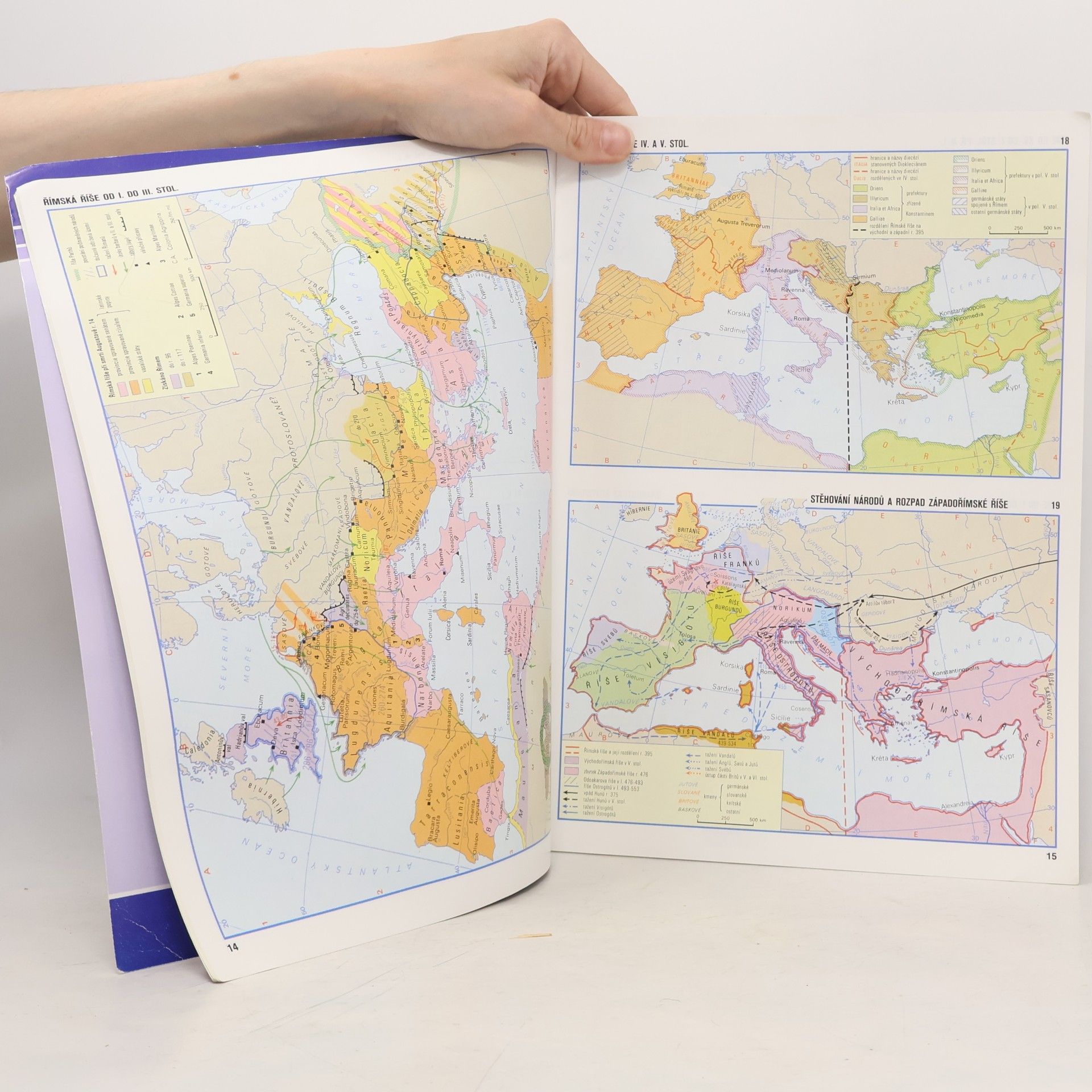 Autorenkollektiv Atlas světových dějin. 1. díl, Pravěk - středověk