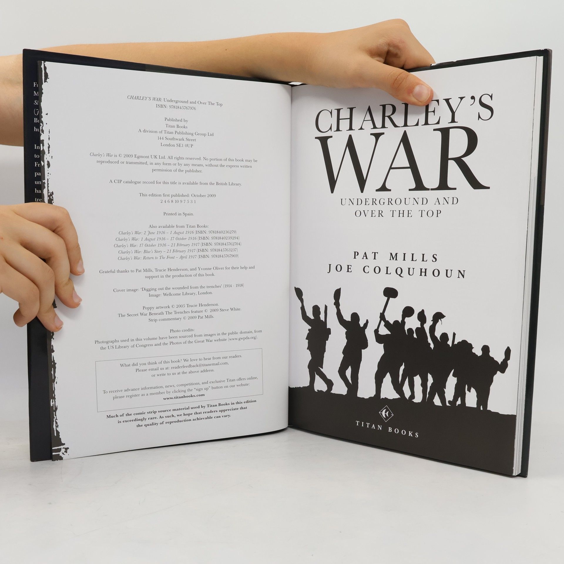 Pat Mills Charley's War