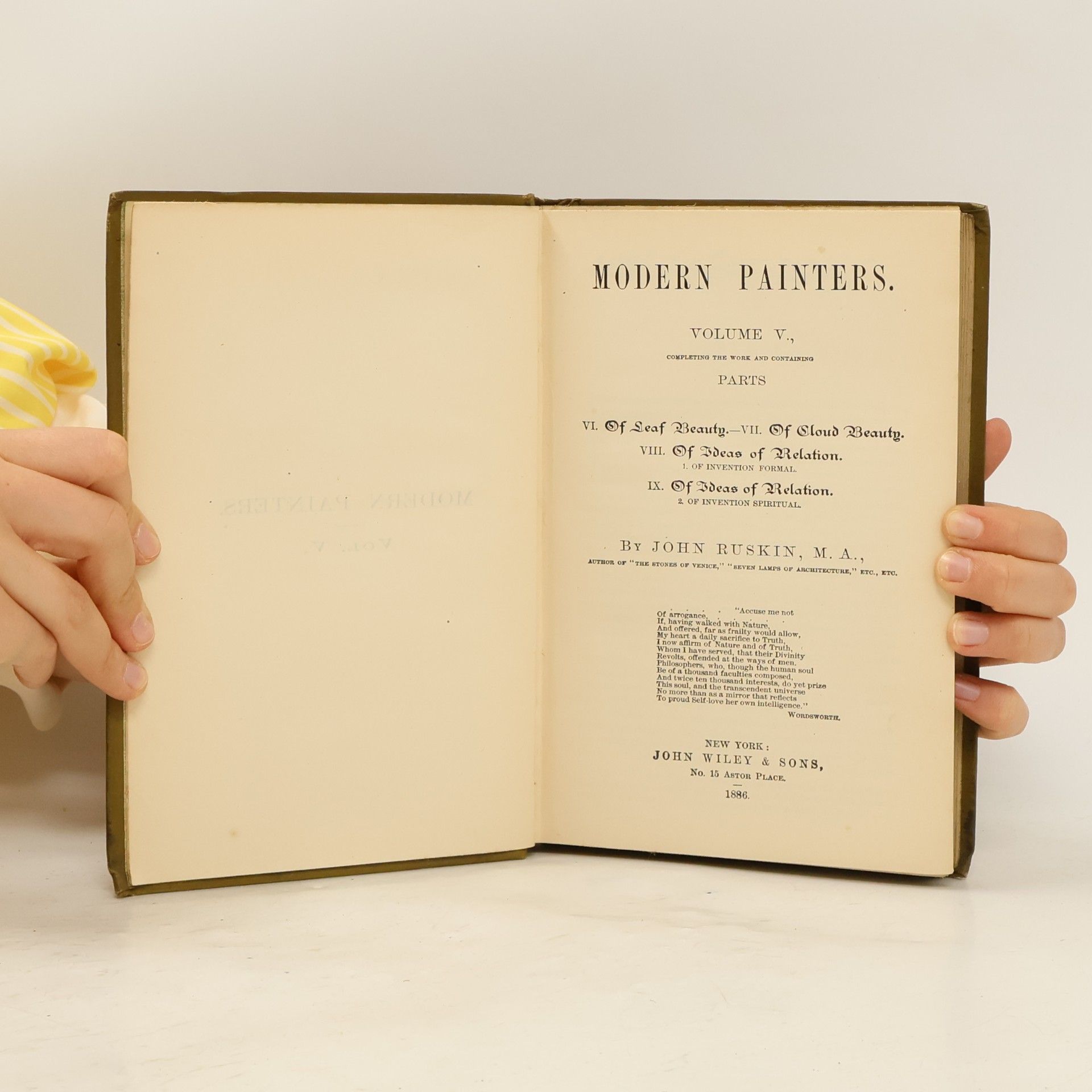 John Ruskin Modern Painters V