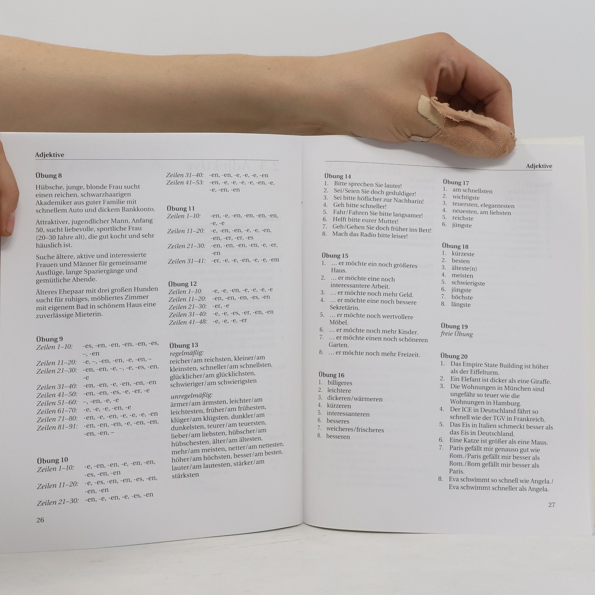 Monika Reimann Grundstufen-Grammatik: Erklärungen und Übungen, Schlüssel (2 Bänden)