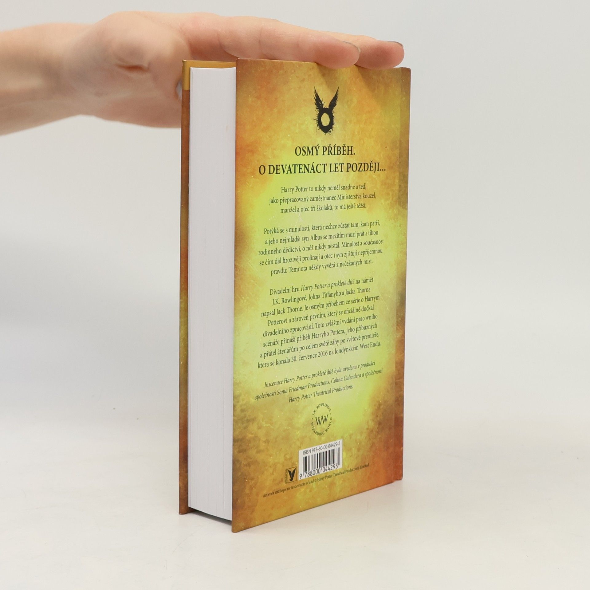 Jack Thorne Harry Potter a prokleté dítě