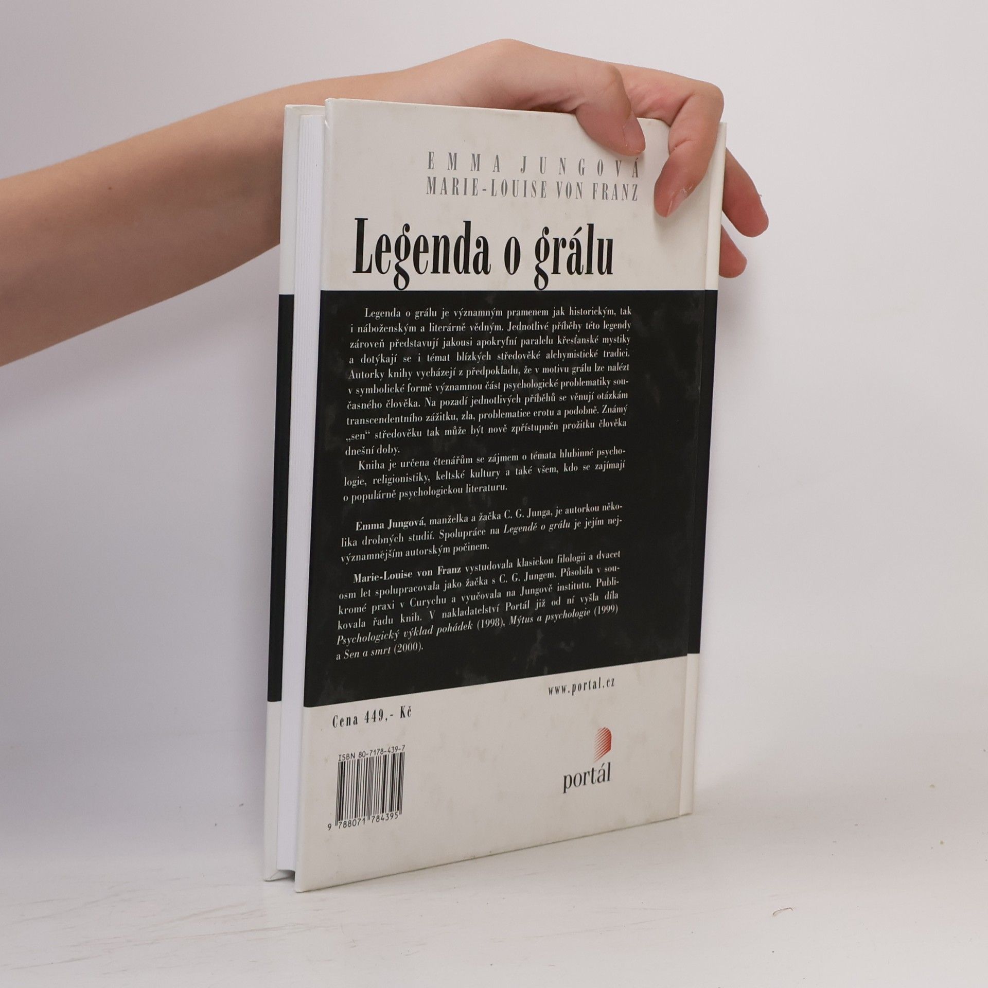 Emma Jung Legenda o grálu : hlubinně psychologický výklad středověké legendy