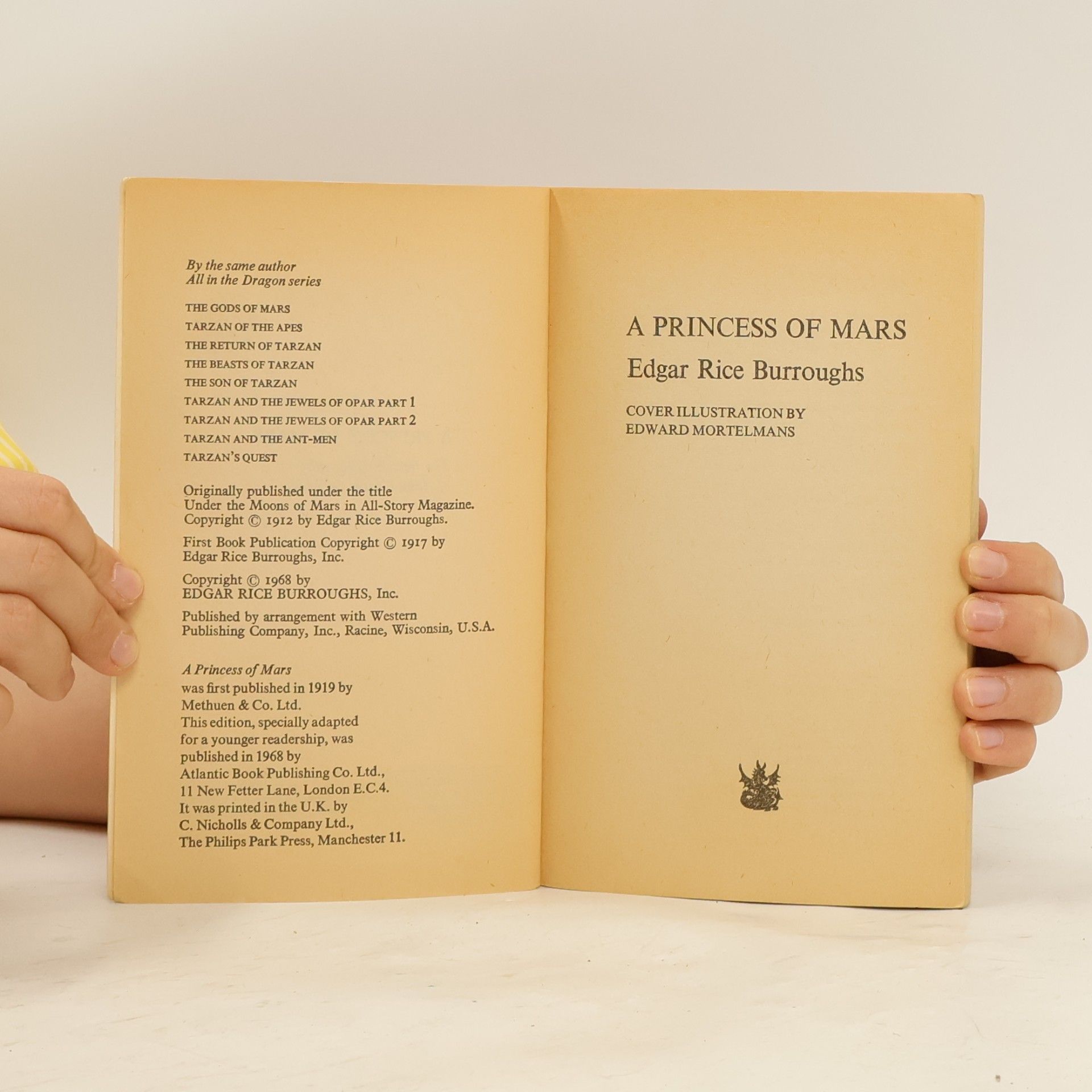 Edgar Rice Burroughs A Princess of Mars