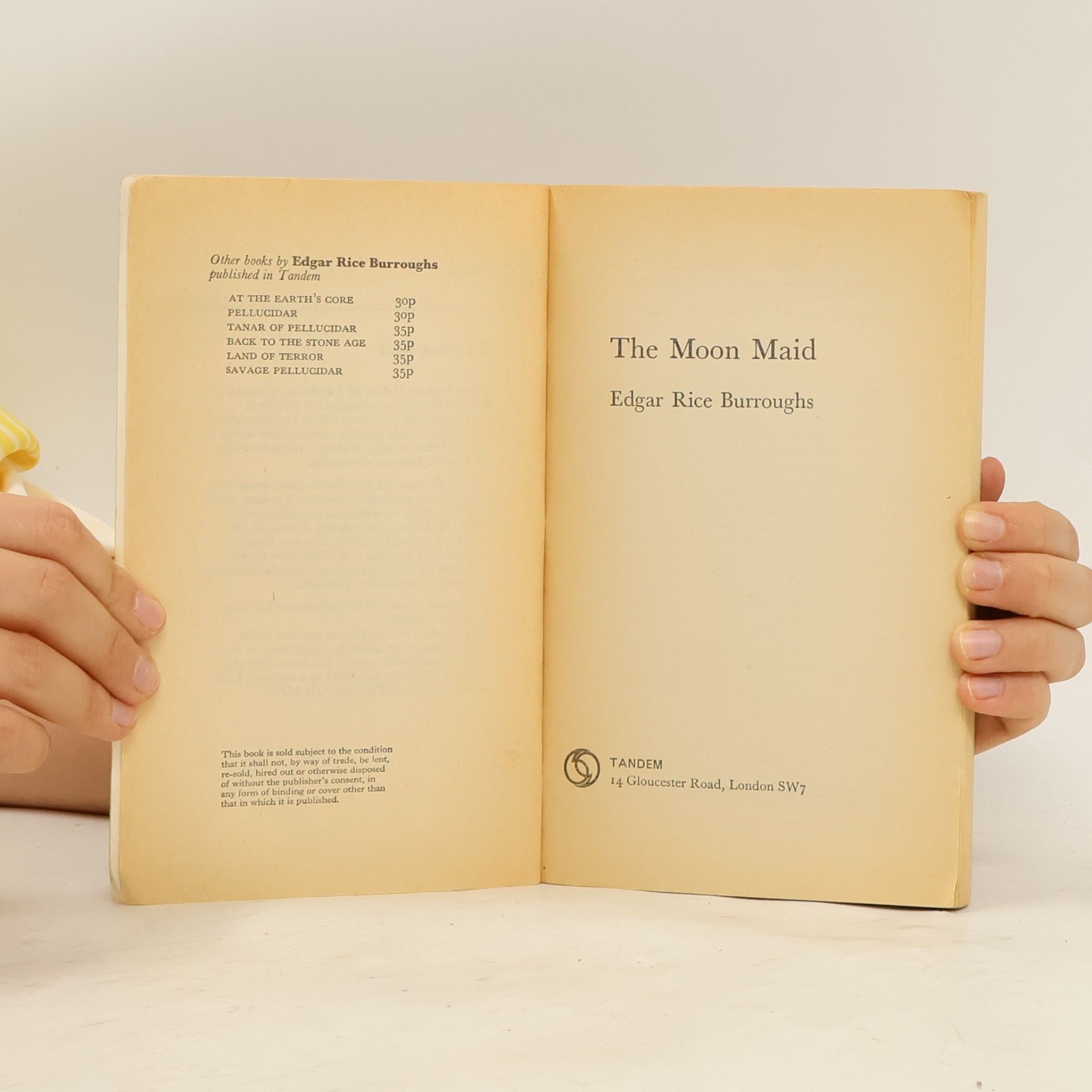 Edgar Rice Burroughs The Moon Maid