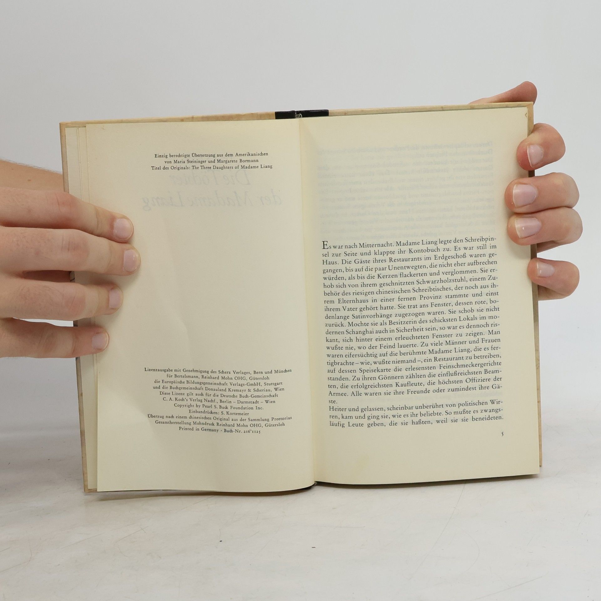 Pearl S. Buck Die Töchter der Madame Liang