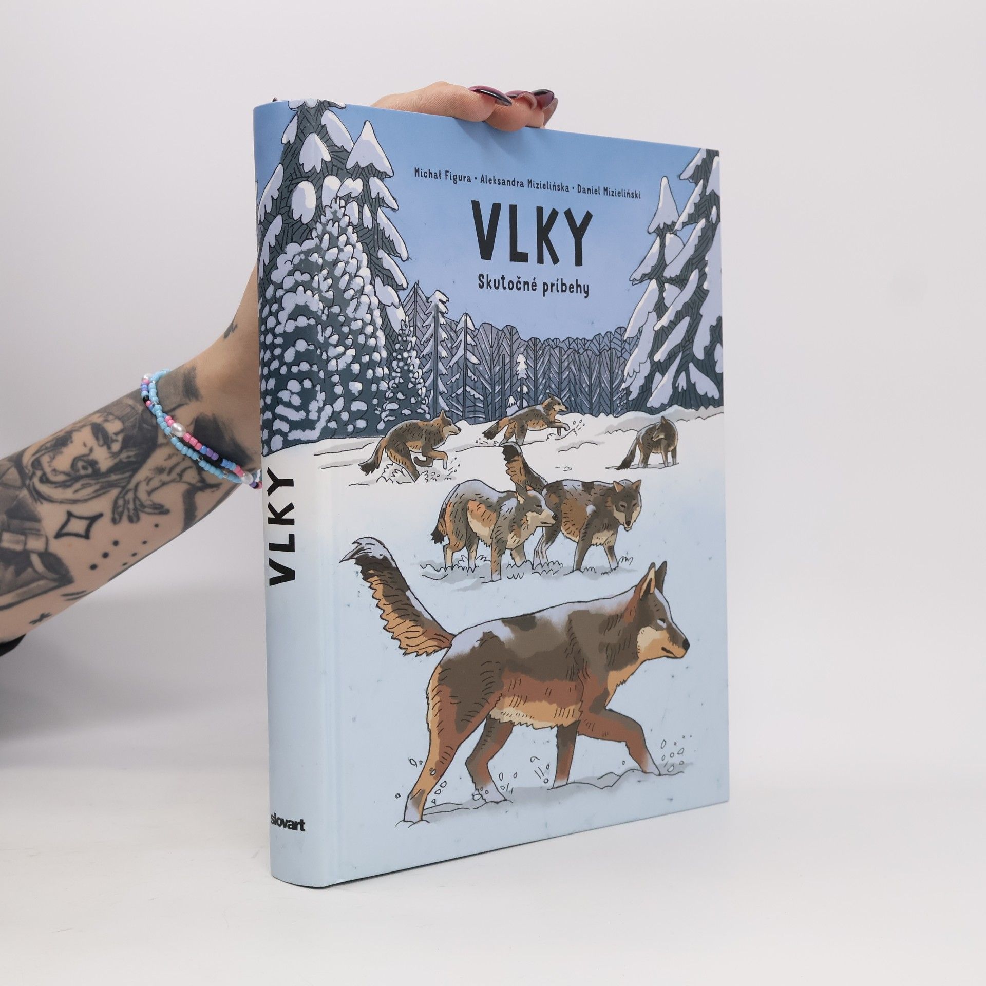 Alexandra Mizielińska Vlky. Skutočné príbehy