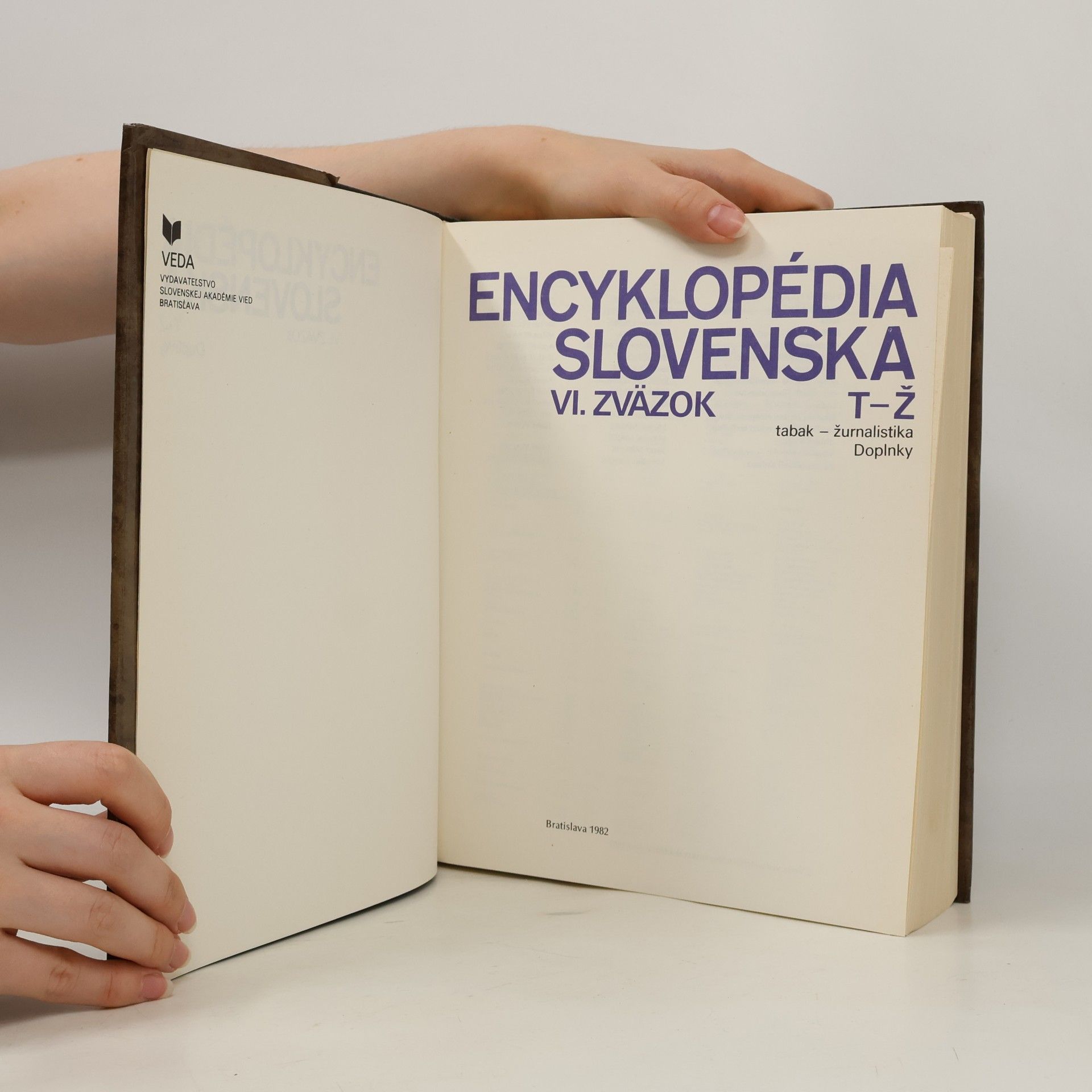Kolektív autorov Encyklopédia Slovenska VI. T-Ž