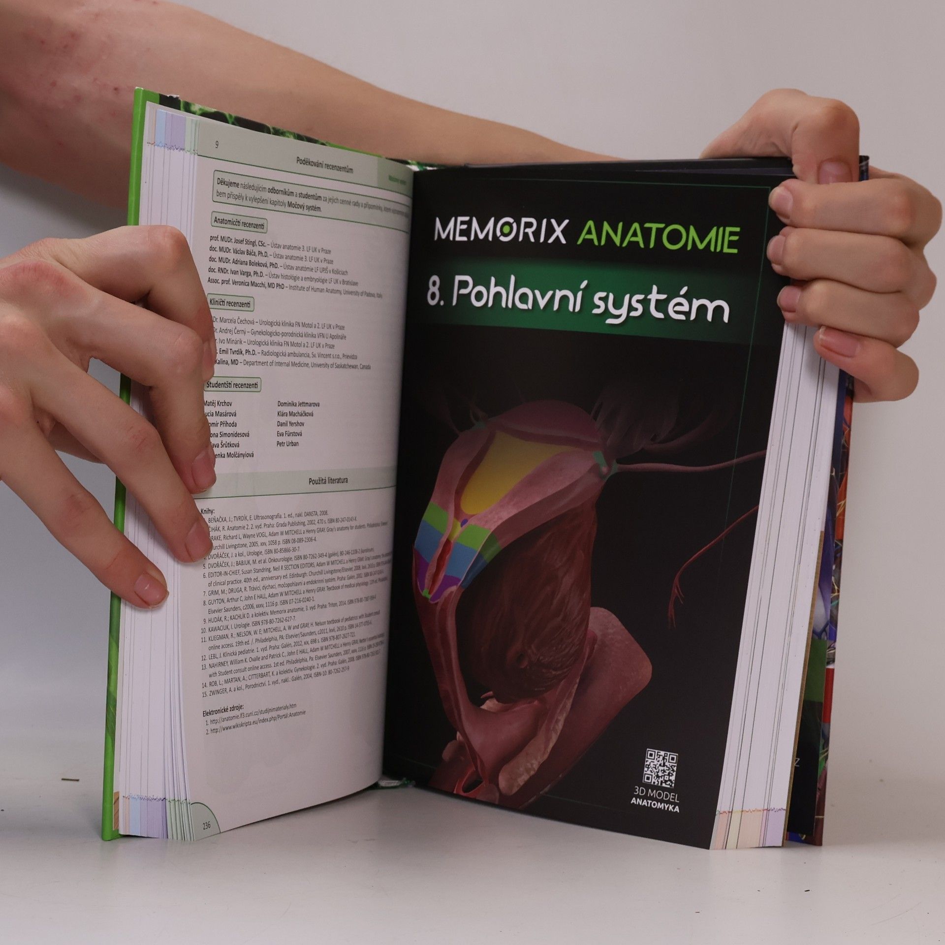Radovan Hudák Memorix anatomie - 6. vydání
