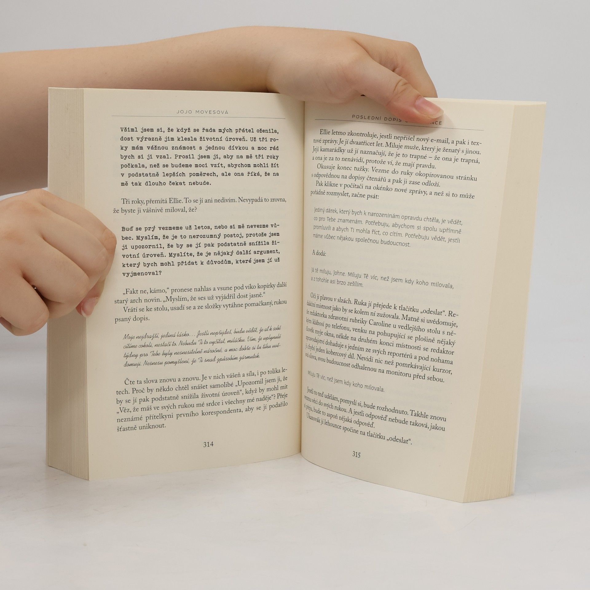 Jojo Moyes Poslední dopis od milence