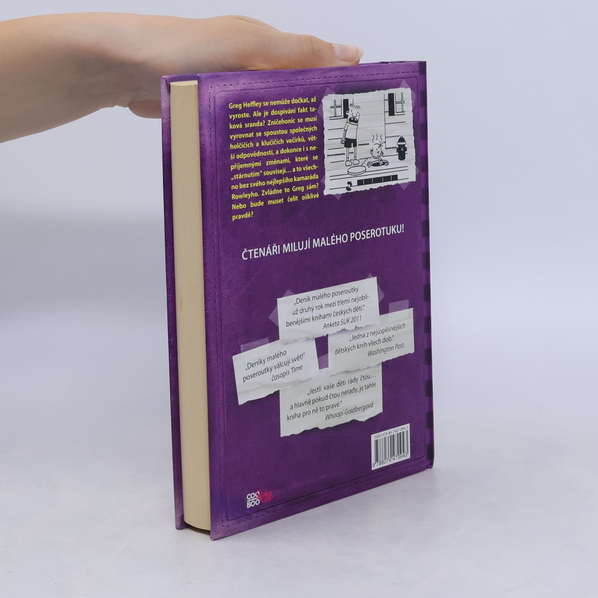Jeff Kinney Deník malého poseroutky 5. Ošklivá pravda