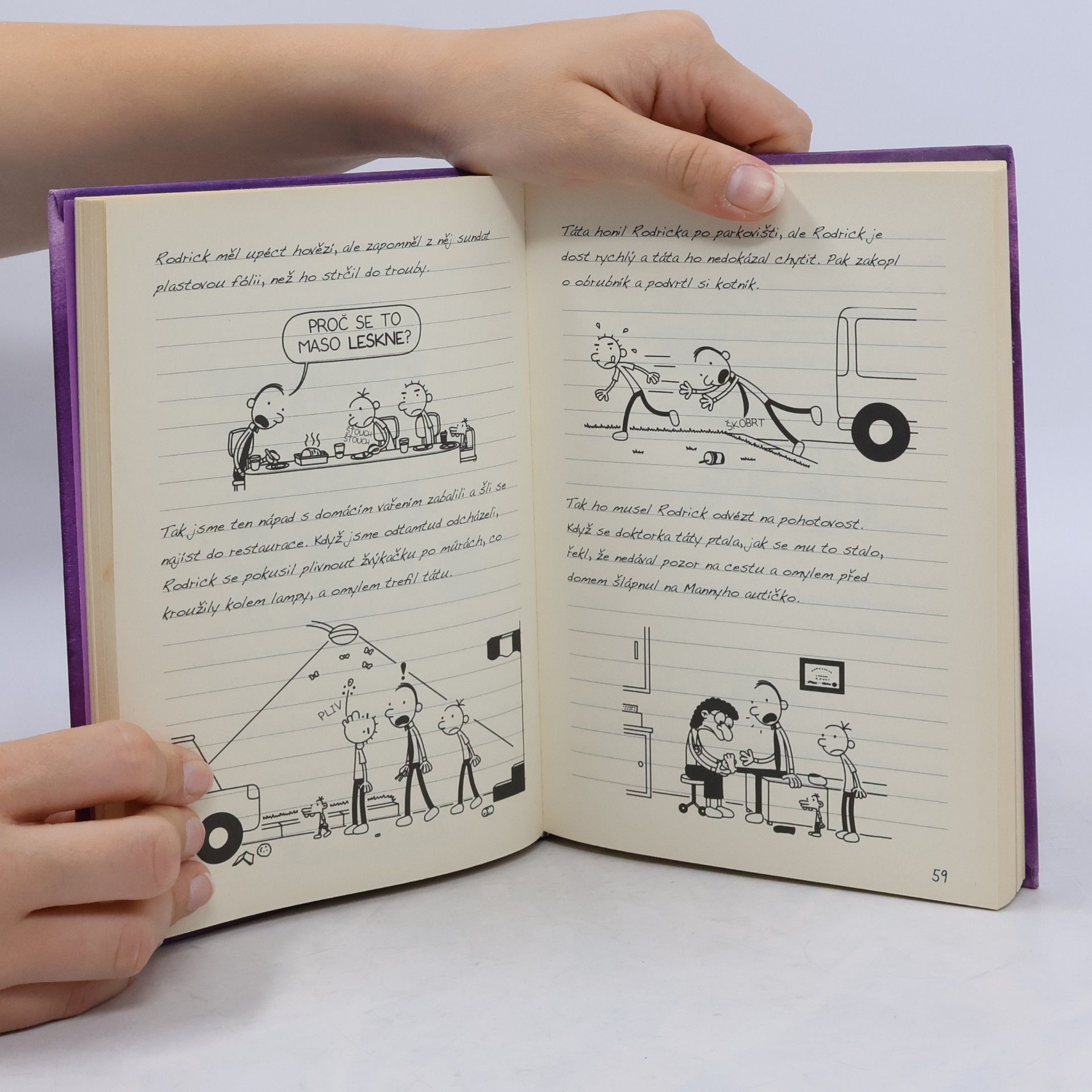 Jeff Kinney Deník malého poseroutky 5. Ošklivá pravda