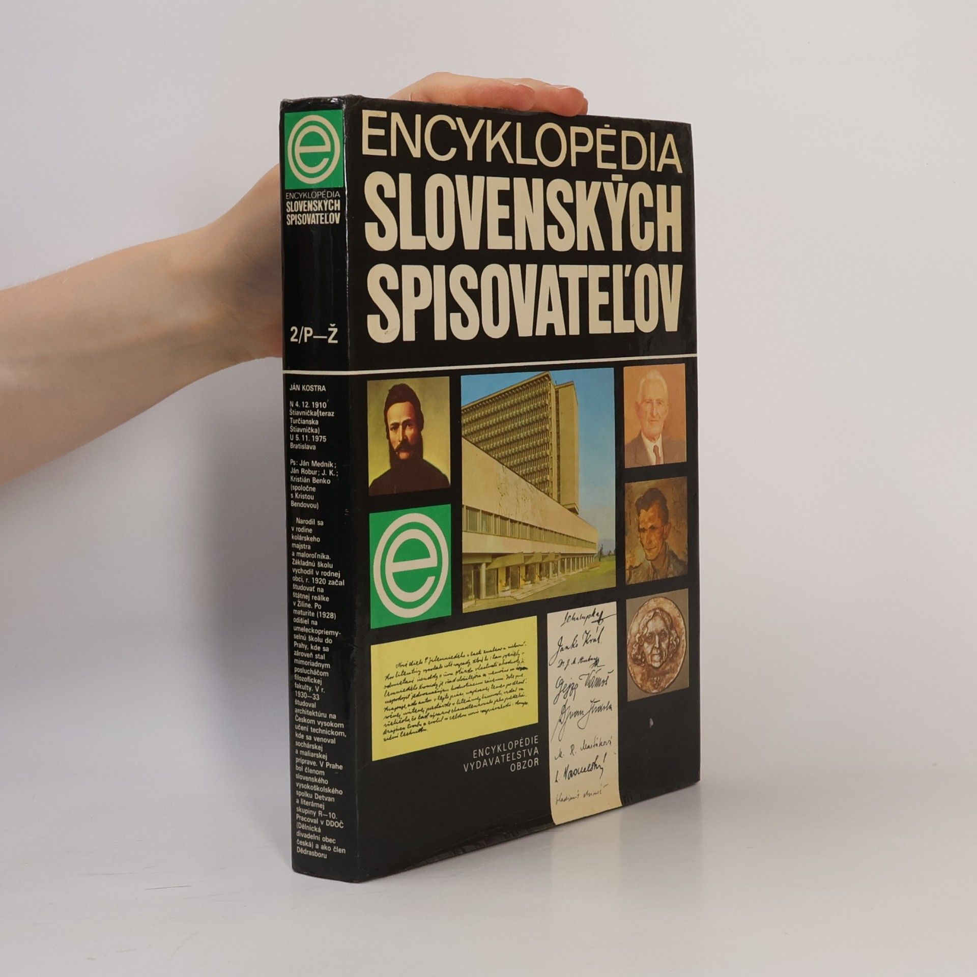 Karol Rosenbaum Encyklopédia slovenských spisovateľov. 2 P-Ž
