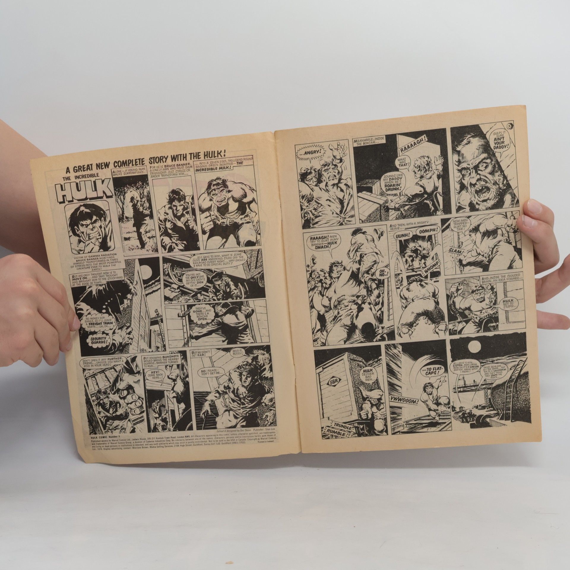 Kolektív autorov Hulk Comic 9, 5/1979