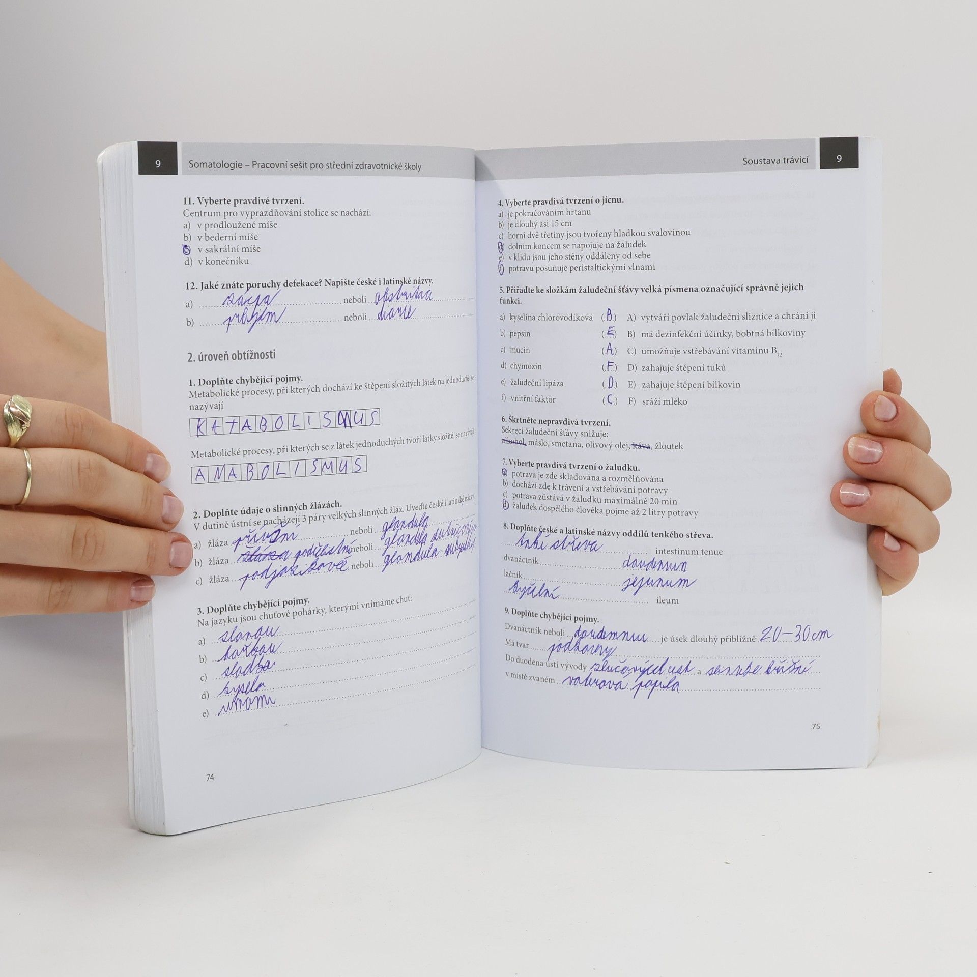 Markéta Křivánková Somatologie - Pracovní sešit pro střední zdravotnické školy