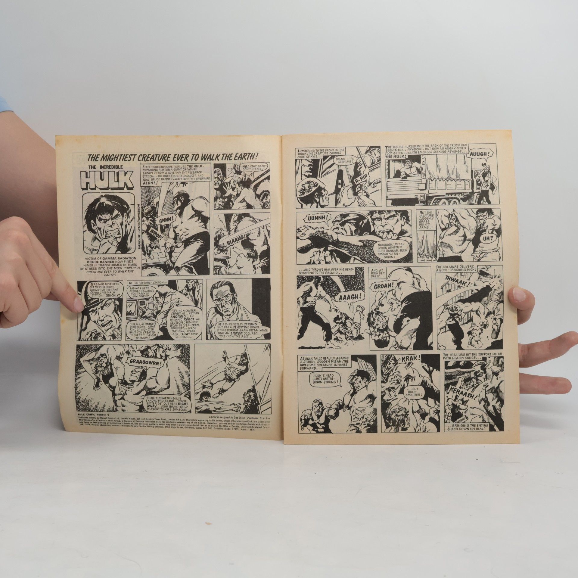 Autorenkollektiv Hulk Comic 6, 4/1979
