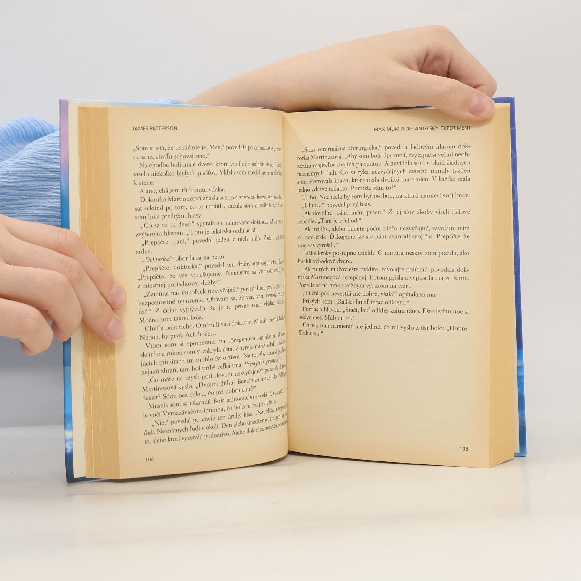 James Patterson Anjelský experiment