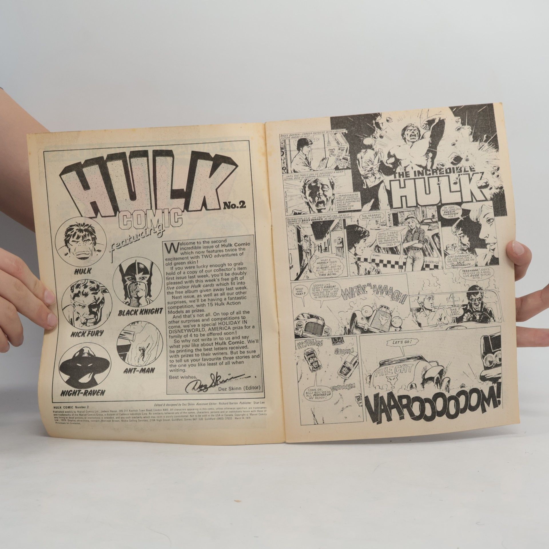 Autorenkollektiv Hulk Comic 3/1979