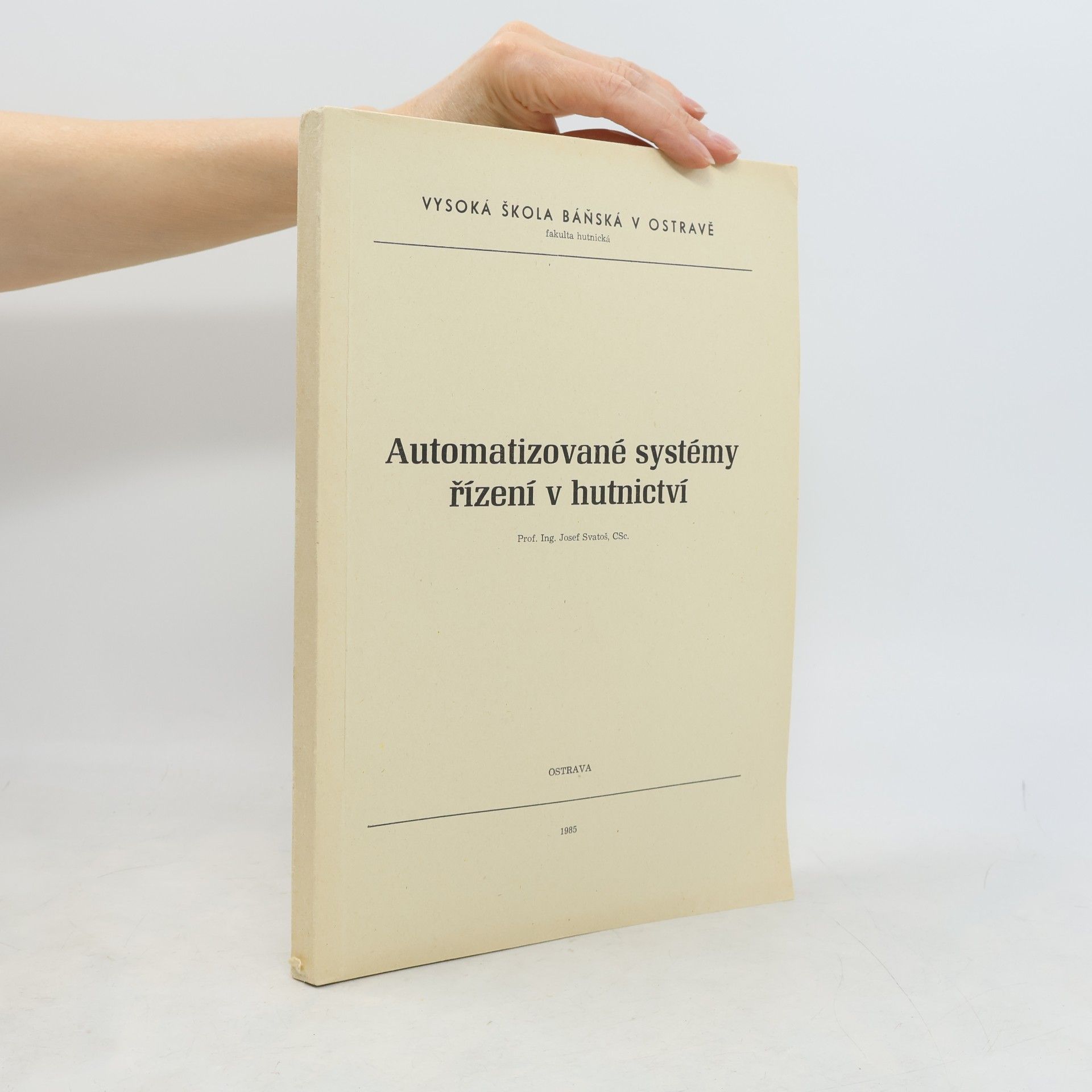 Automatizované systémy řízení v hutnictví