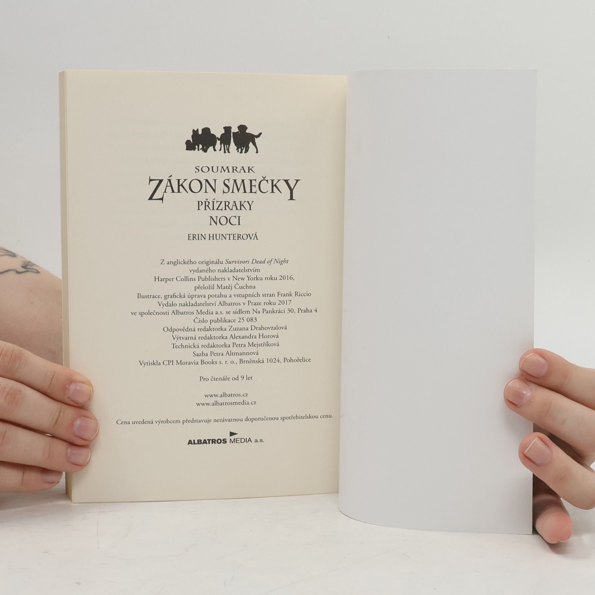 Erin Hunter Soumrak. Zákon smečky 2. Přízraky noci