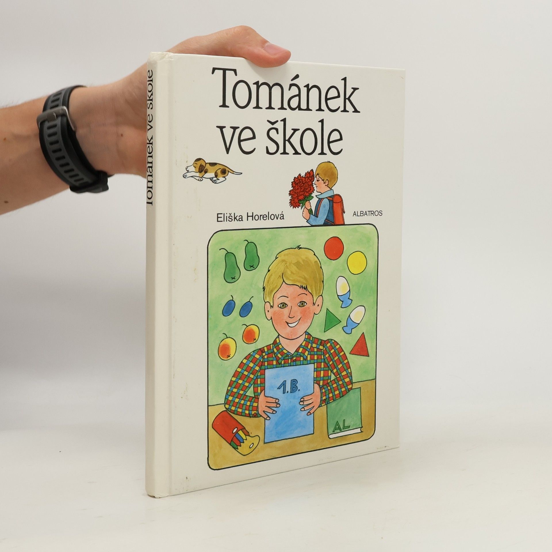 Alena Ladová Tománek ve škole