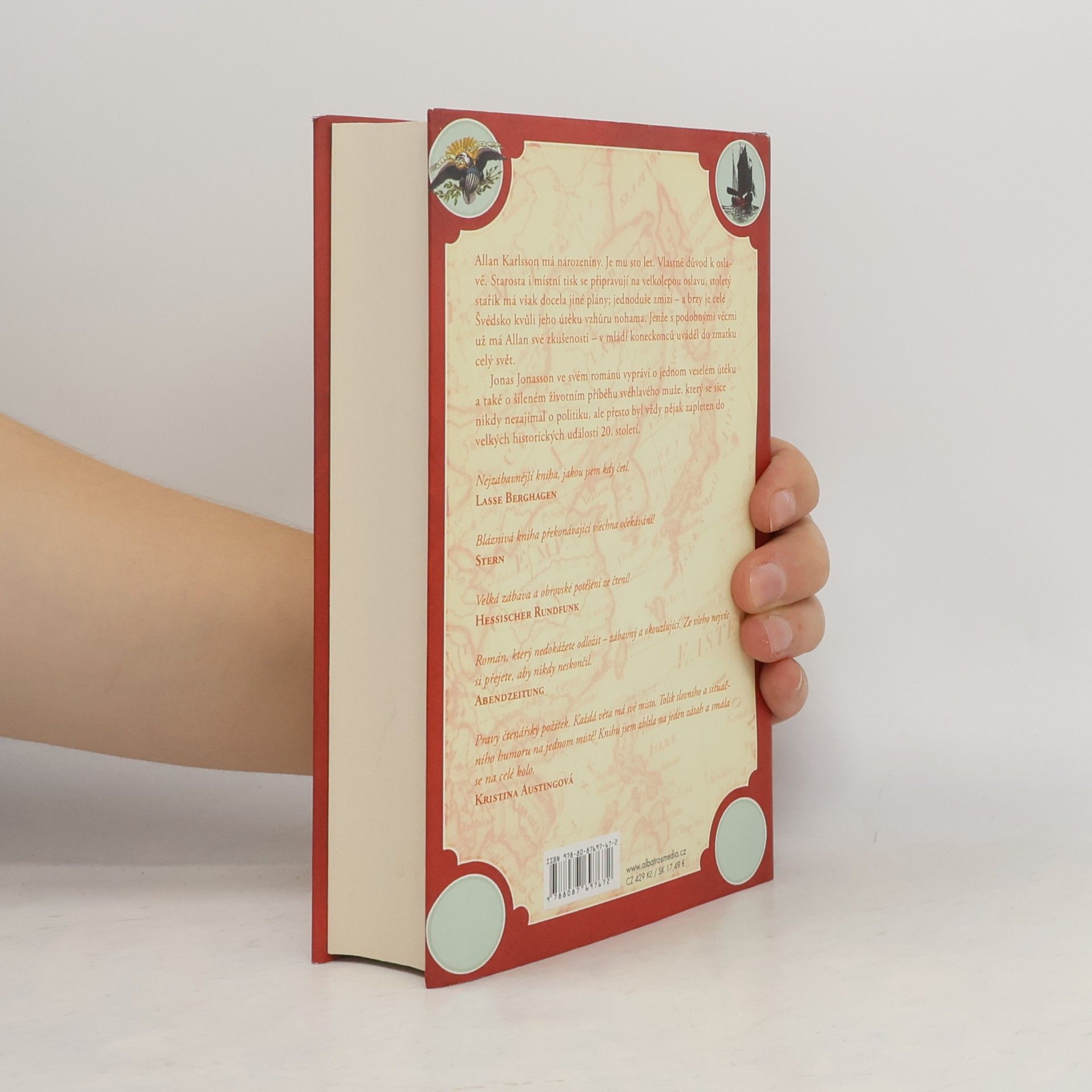 Jonas Jonasson Stoletý stařík, který vylezl z okna a zmizel