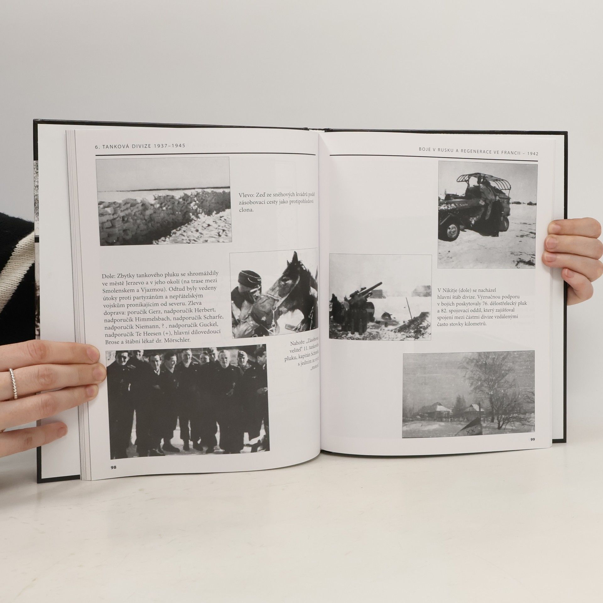 Horst Scheibert 6. tanková divize 1937-1945 : výzbroj, nasazení, vojsko