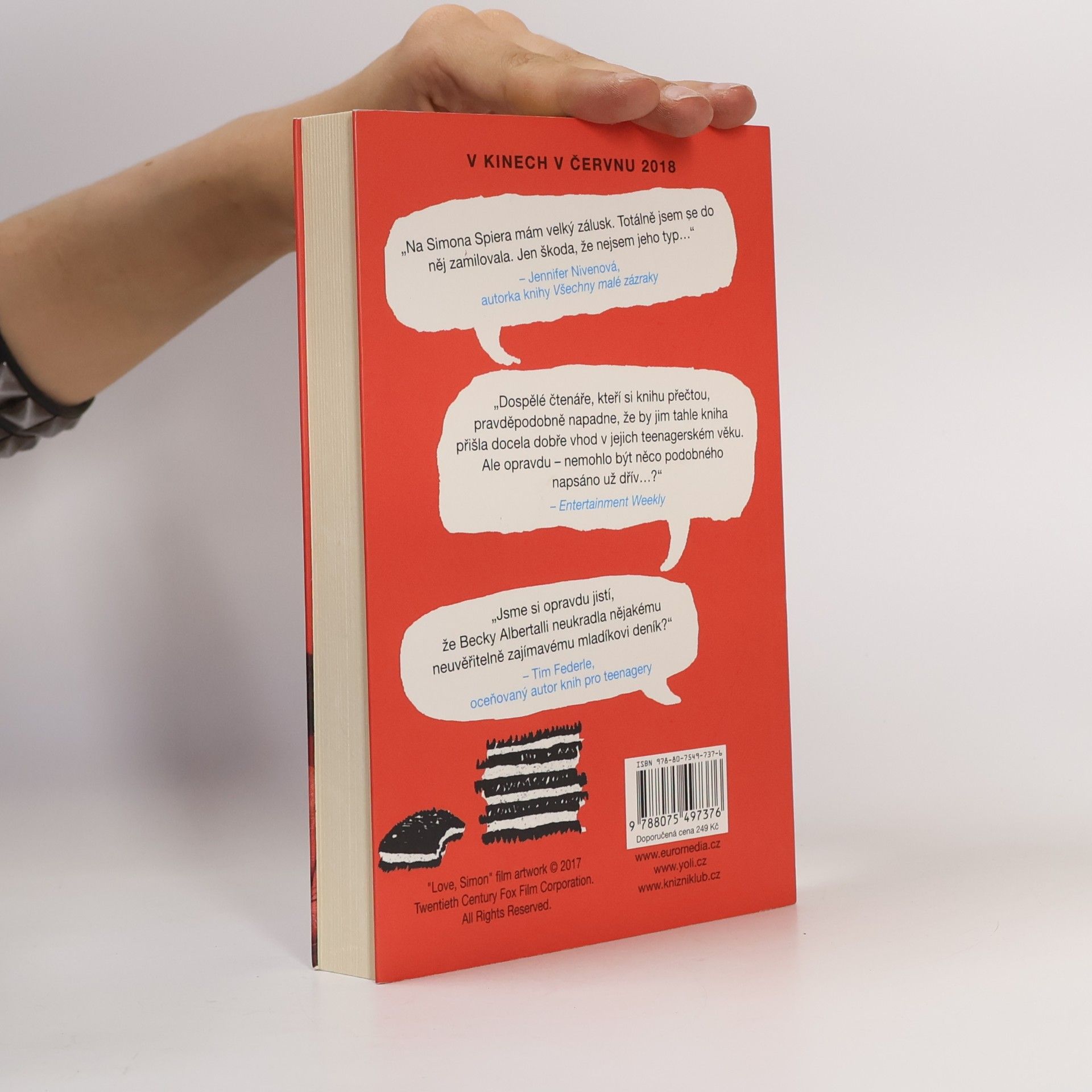 Becky Albertalli Já, Simon