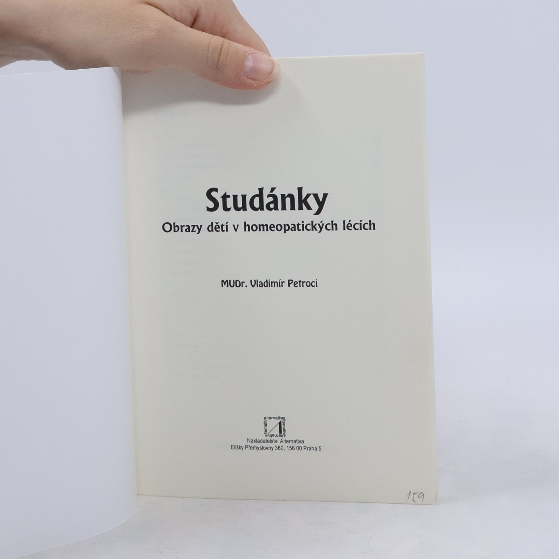 Vladimír Petroci Studánky. Obrazy dětí v homeopatických lécích