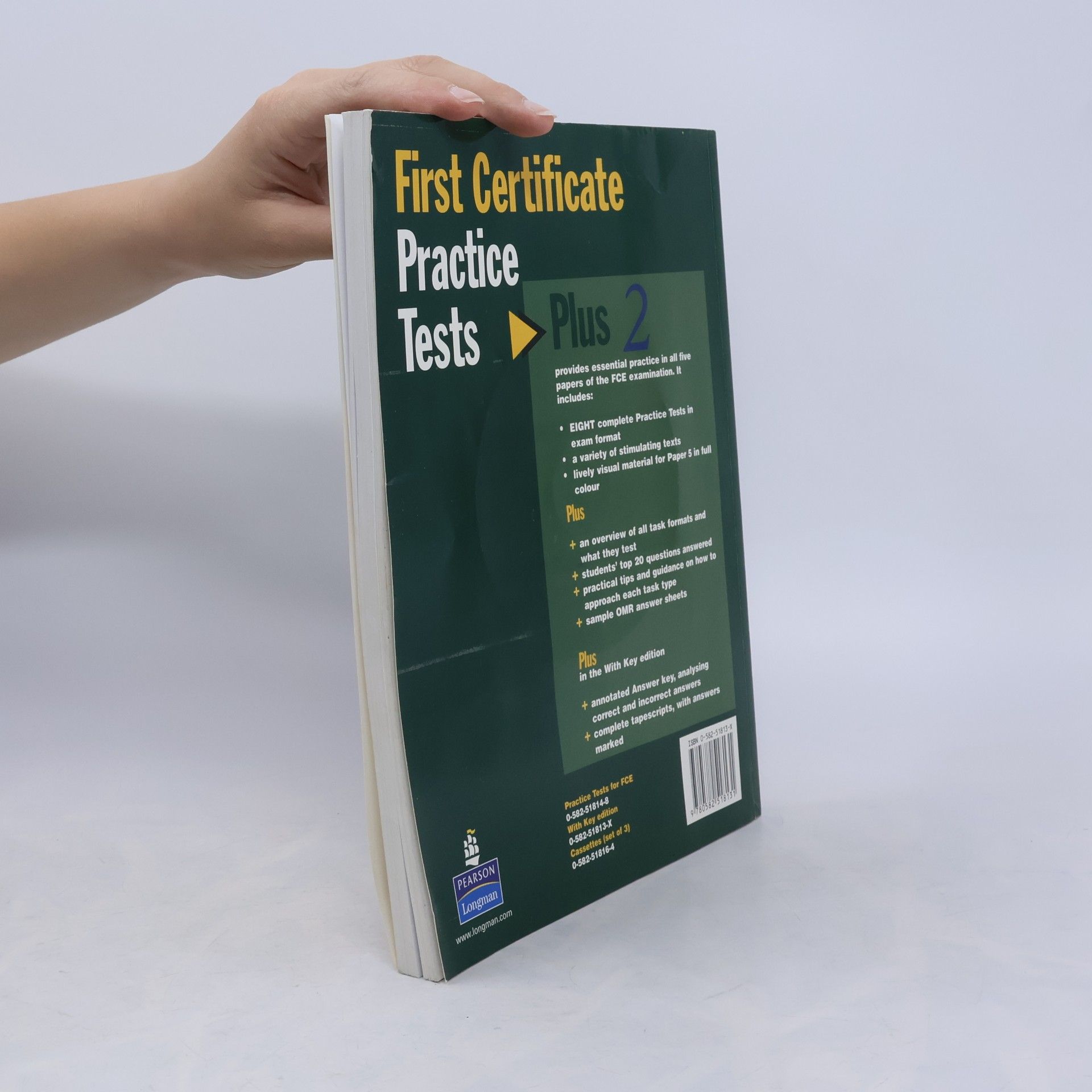 Diana L. Fried Booth FCE First certificate practice tests: Plus 2 ; with key
