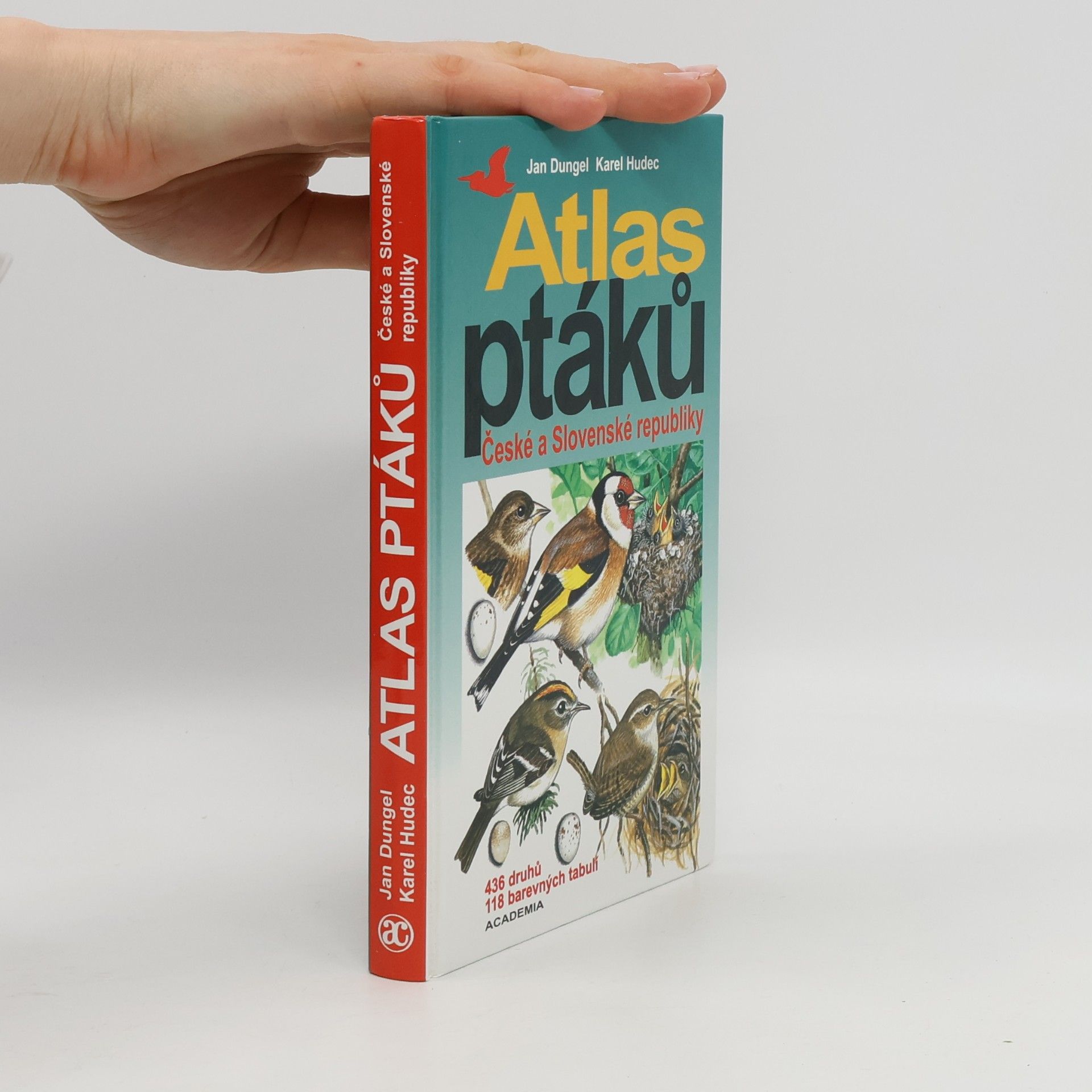 Karel Hudec Atlas ptáků České a Slovenské republiky