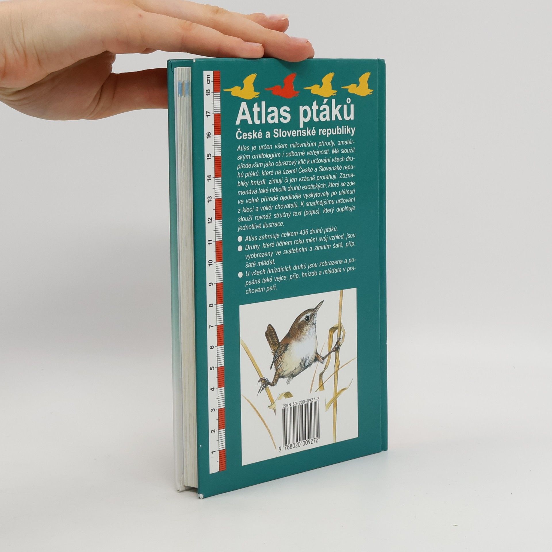 Jan Dungel Atlas ptáků České a Slovenské republiky