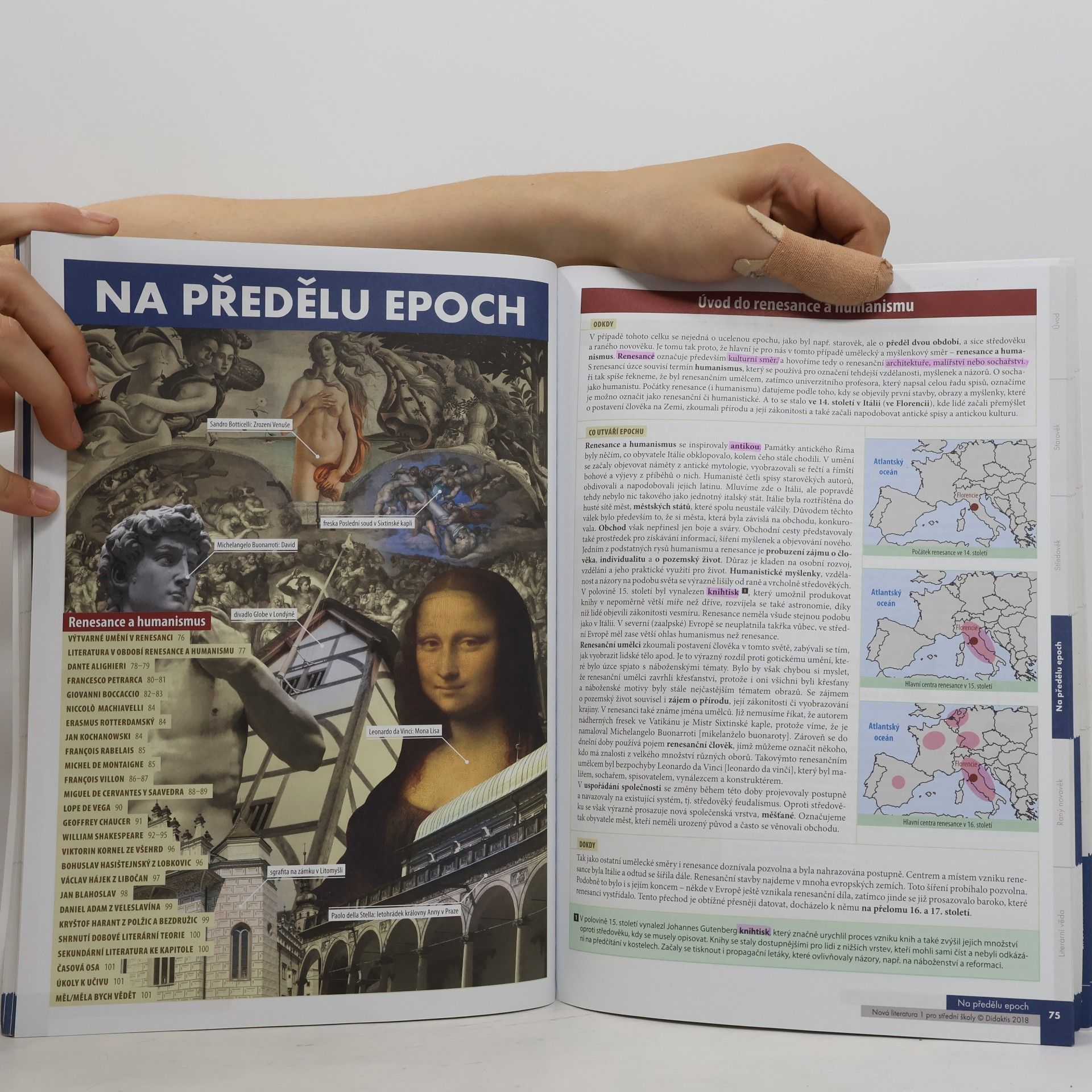 Lukáš Borovička Nová literatura pro střední školy. Učebnice 1