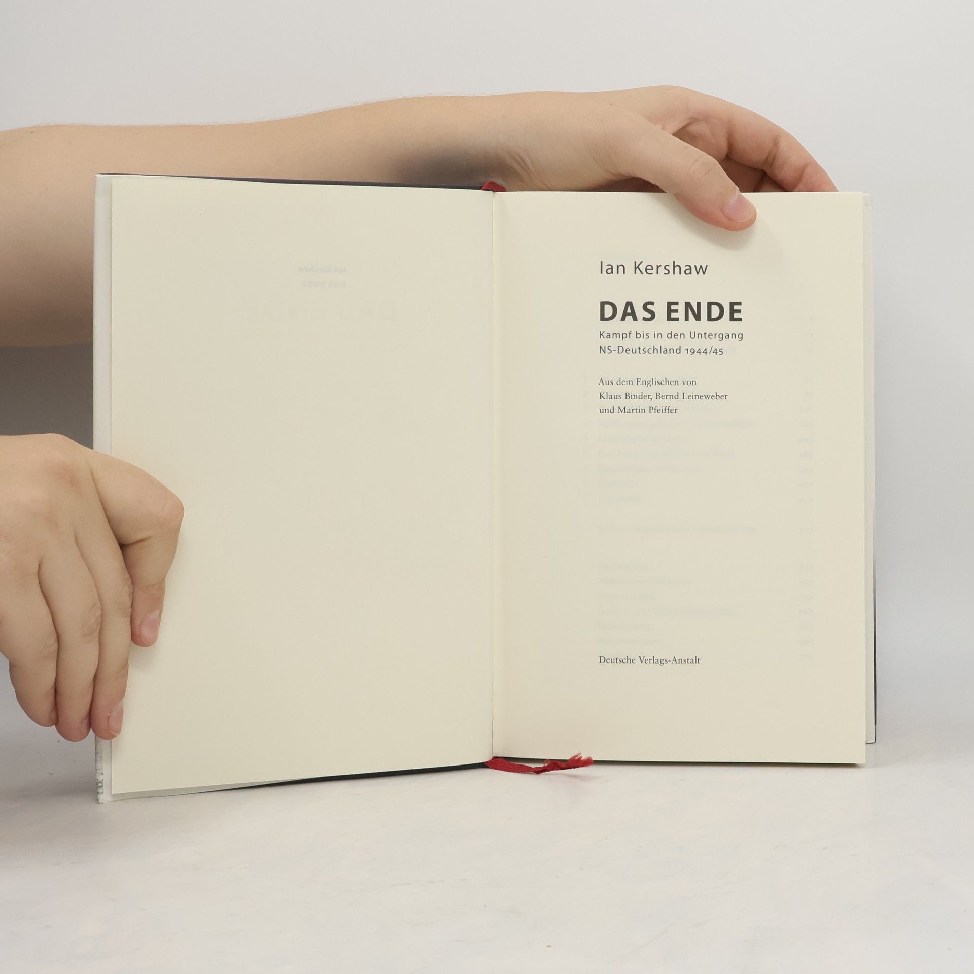 Ian Kershaw Das Ende
