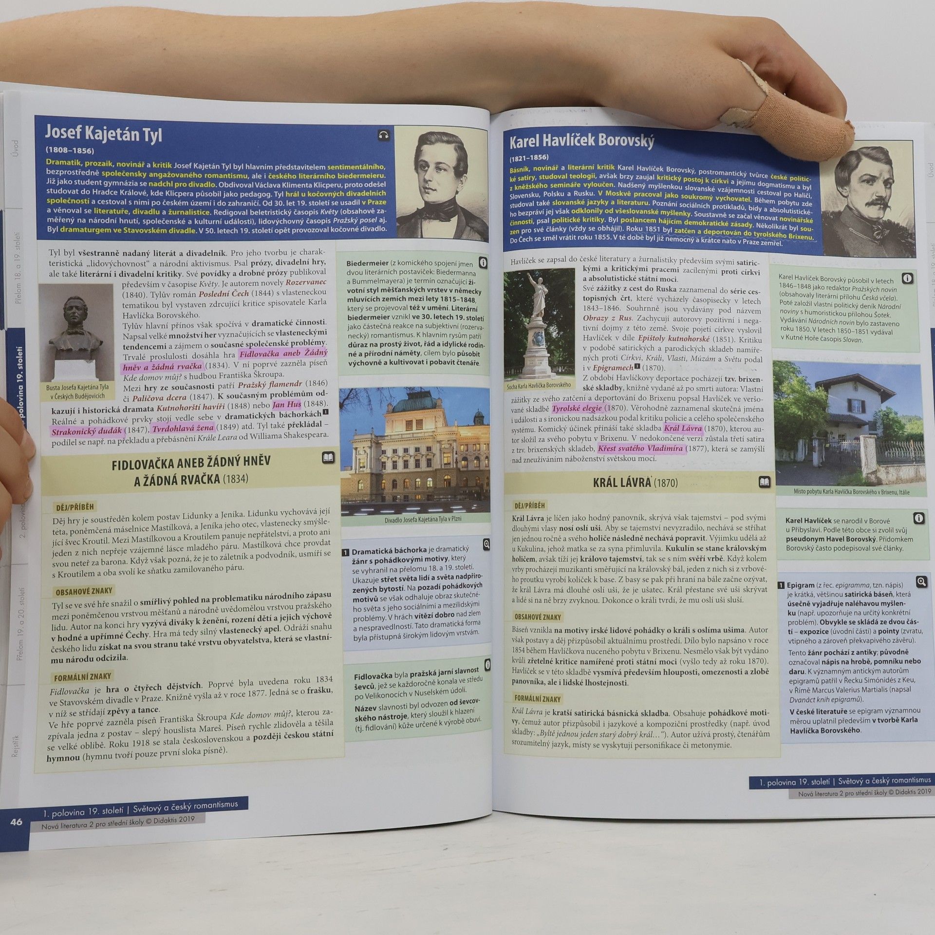 Lukáš Borovička Nová literatura 2 pro střední školy : učebnice