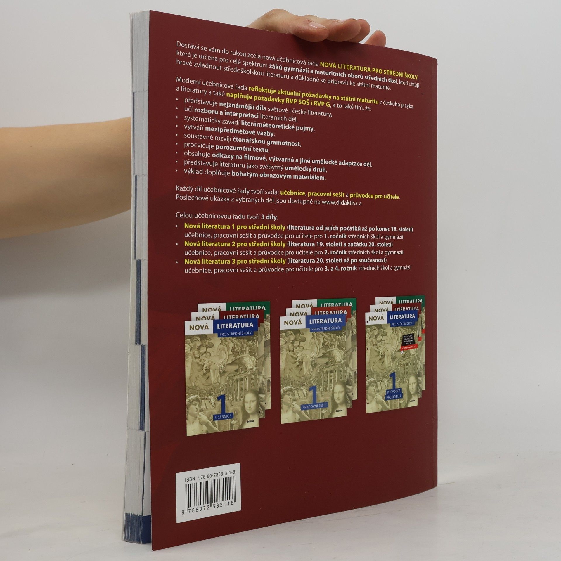 Lukáš Borovička Nová literatura 2 pro střední školy : učebnice