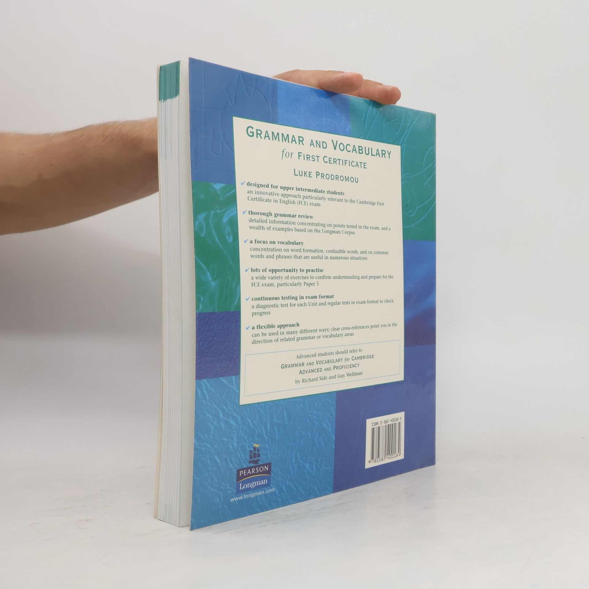 Luke Prodromou Grammar and Vocabulary for First Certificate. With Key