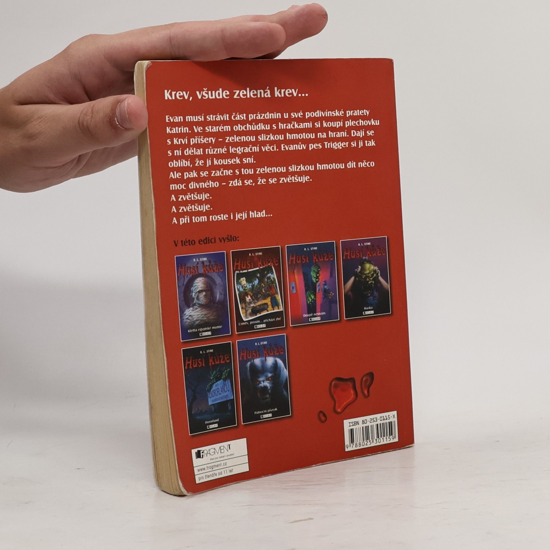 R. L. Stine Husí kůže. Krev příšery