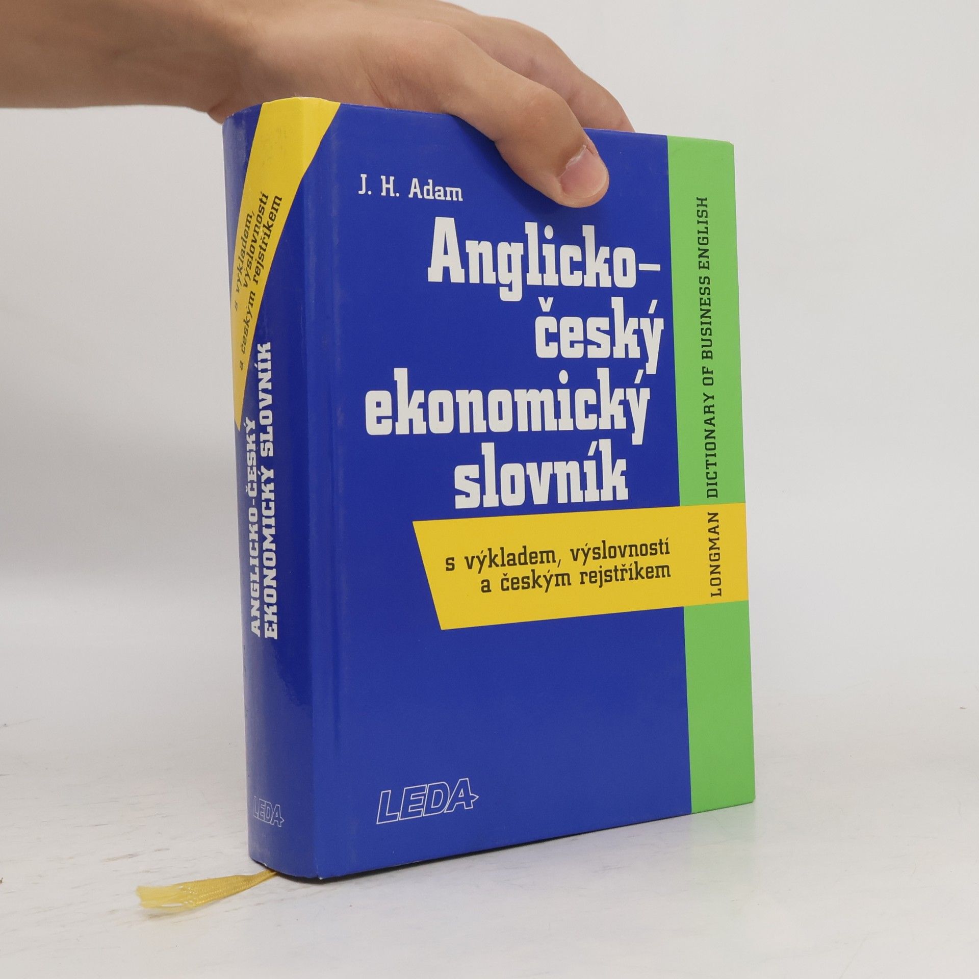 J. H. Adam Anglicko-český ekonomický slovník s výkladem, výslovností a českým rejstříkem