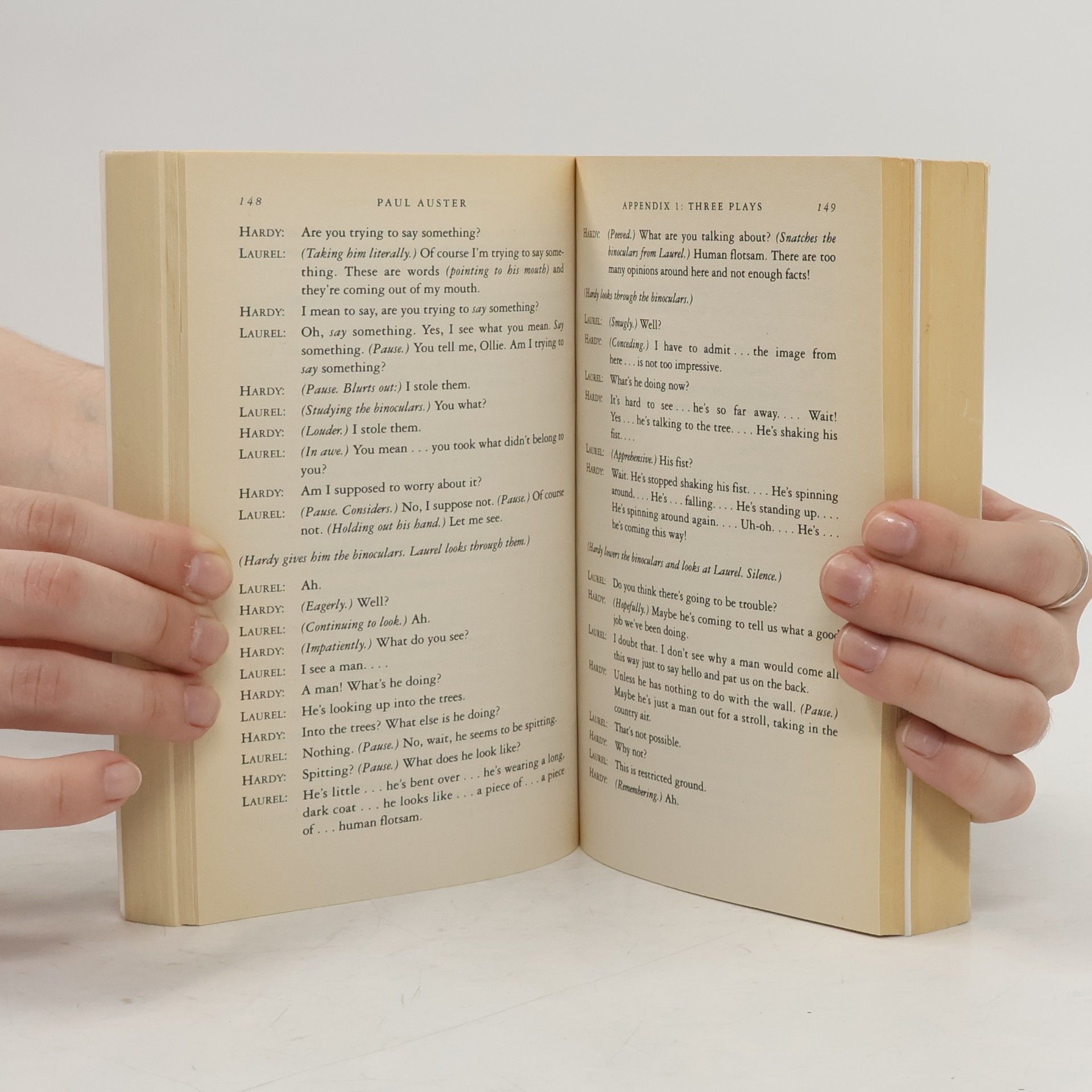 Paul Auster Hand to Mouth