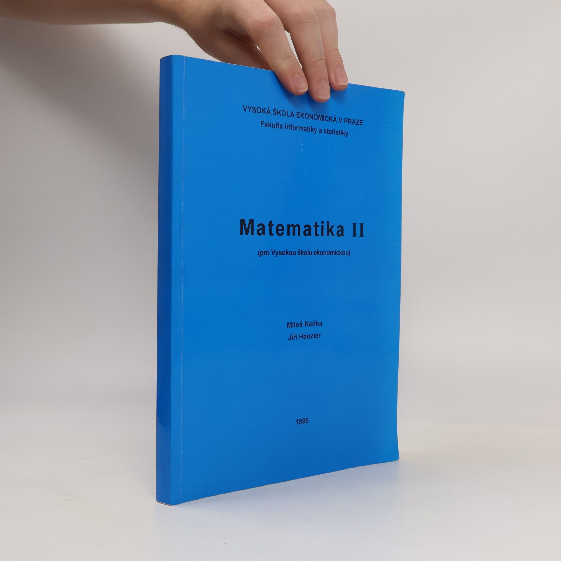 Miloš Kaňka Matematika II