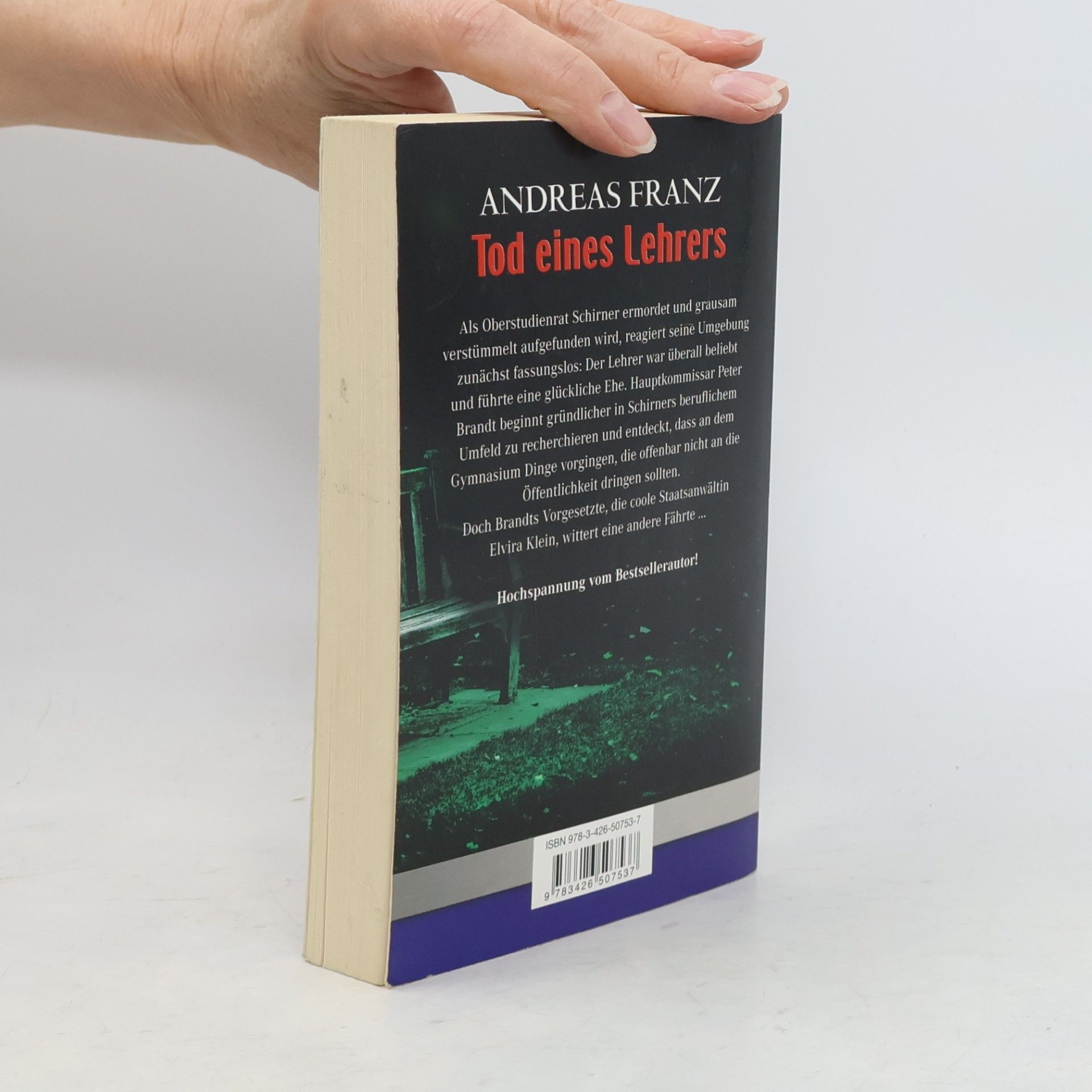 Andreas Franz Tod eines Lehrers