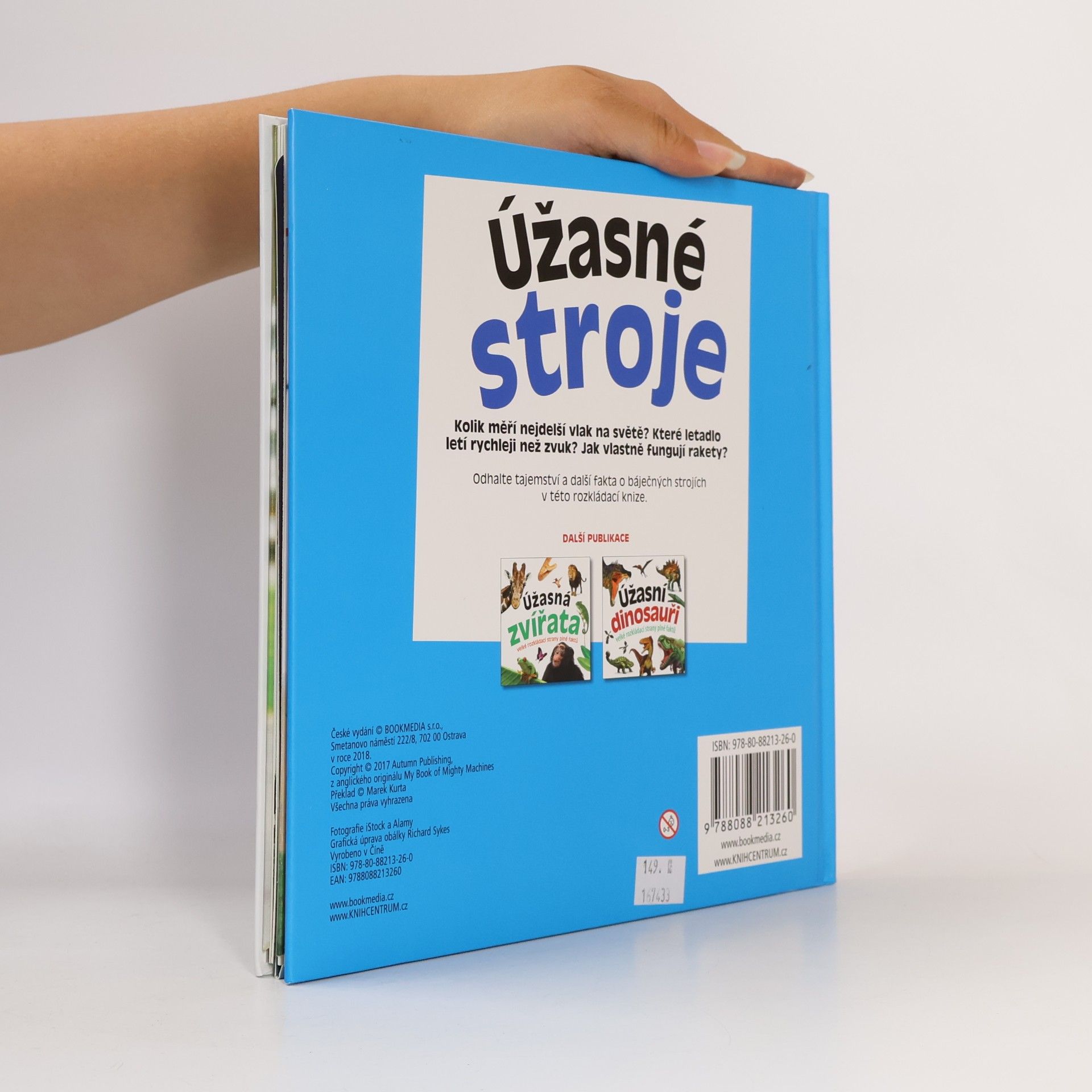 Marek Kurta Úžasné stroje: Velké rozkládací strany plné faktů
