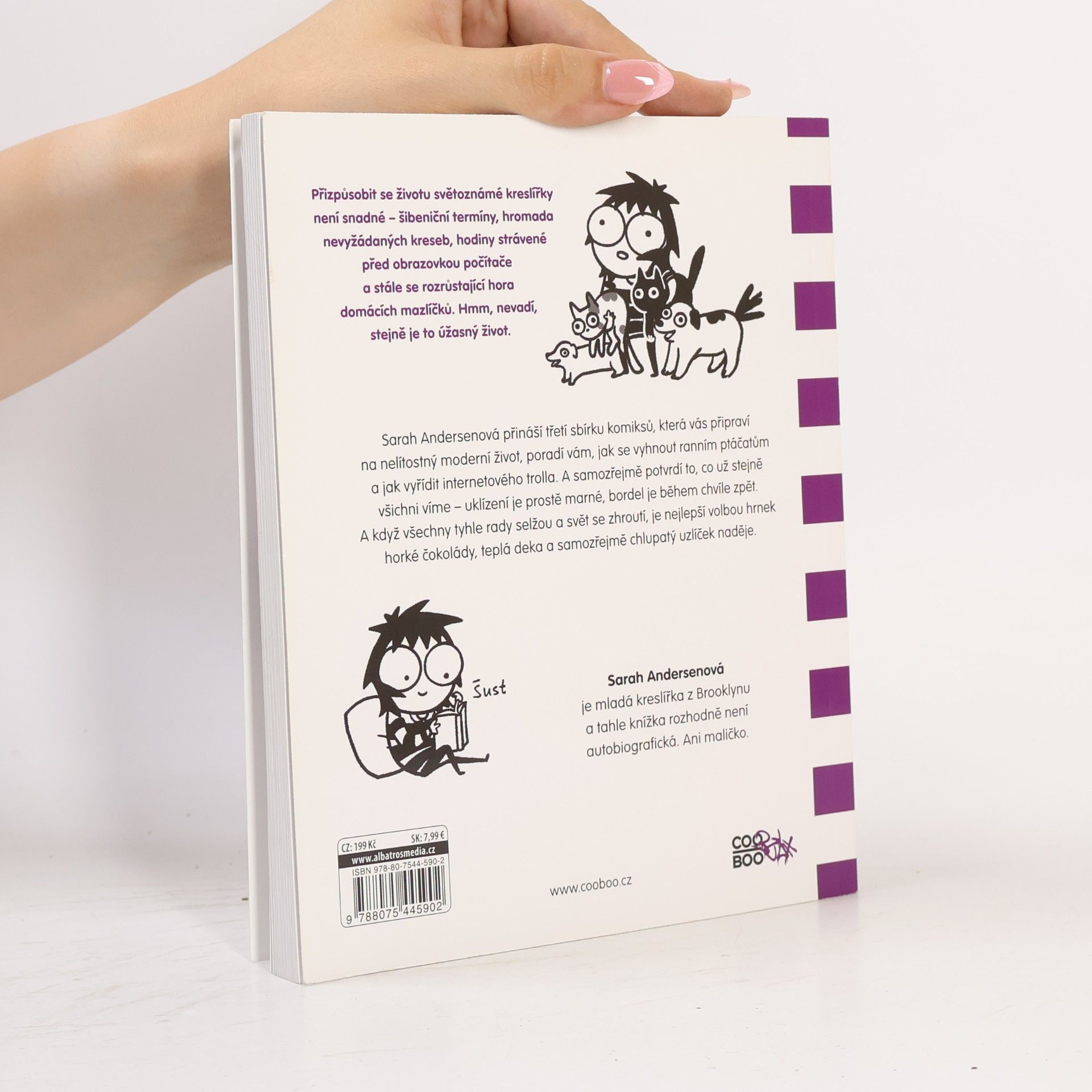 Sarah Sarah C. Andersen Kočky útočí