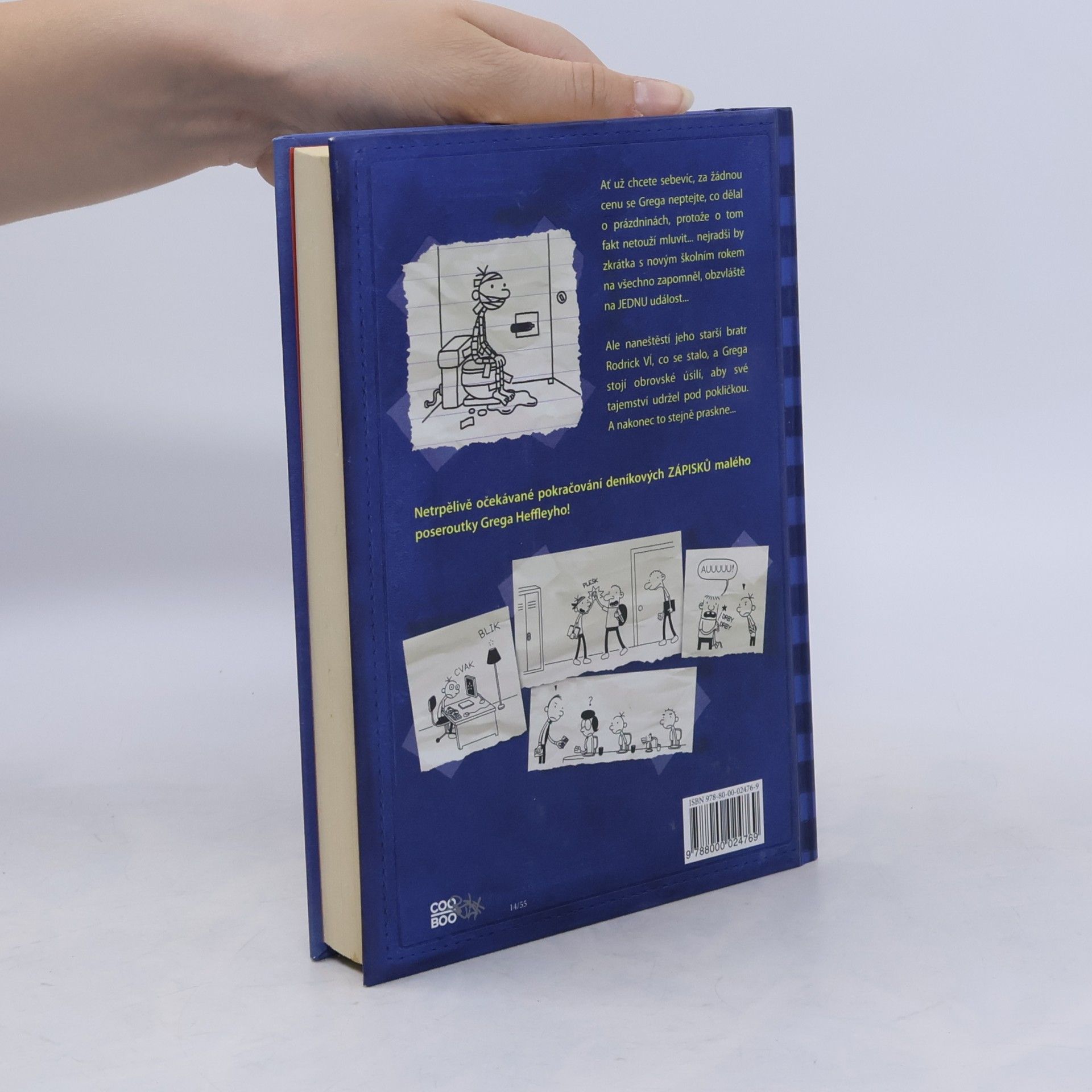 Jeff Kinney Deník malého poseroutky 2. Rodrick je king