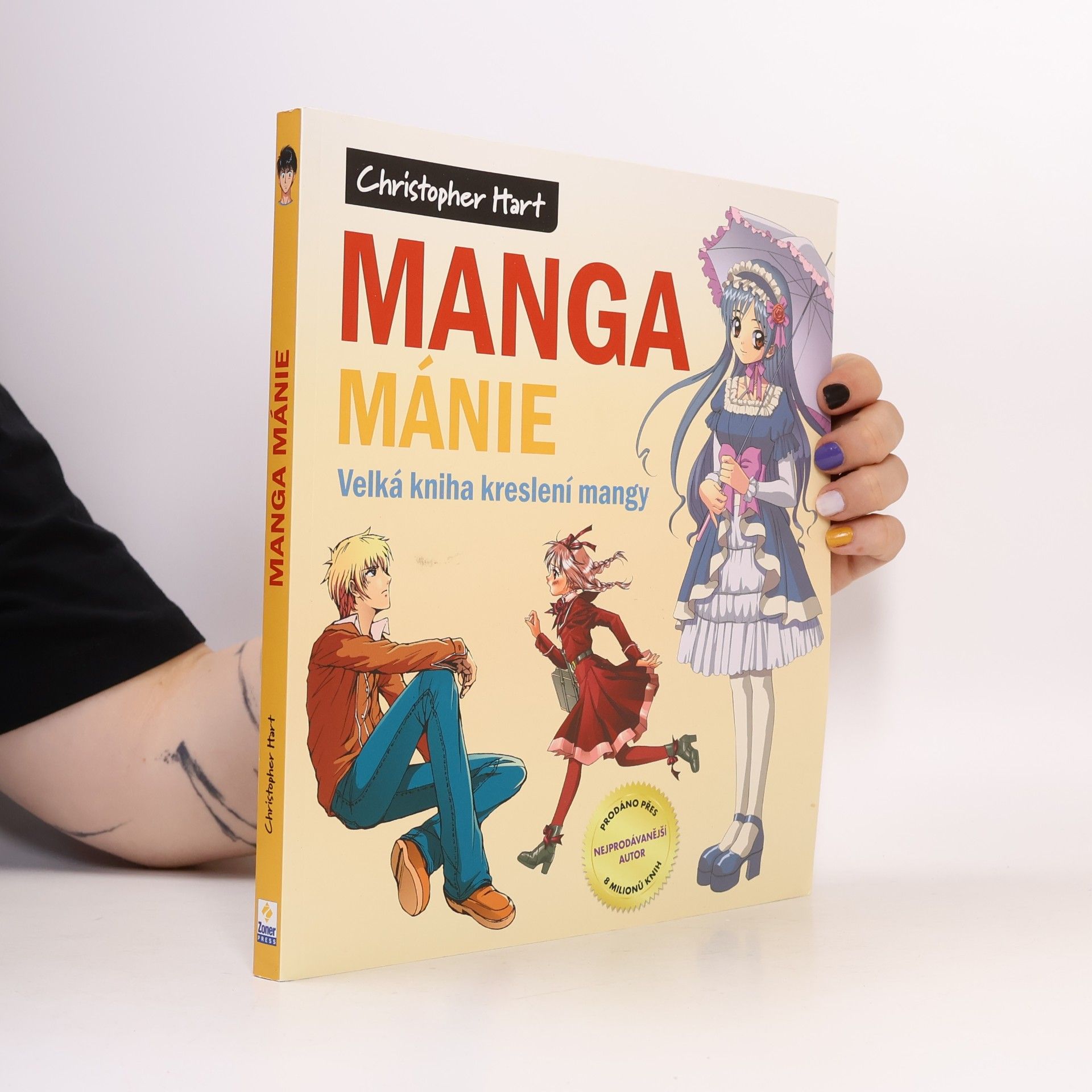 Christopher Hart Manga mánie. Velká kniha kreslení mangy