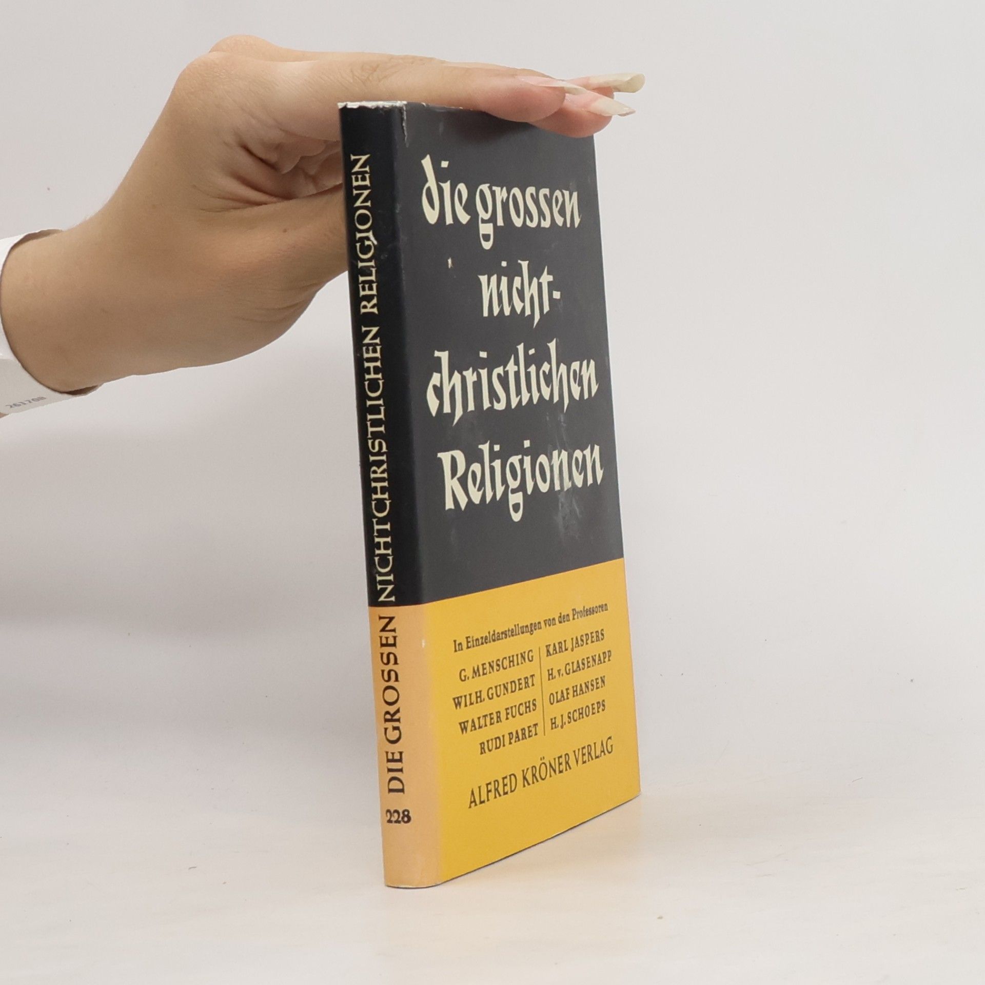 AA.VV. Die grossen nichtchristlichen Religionen