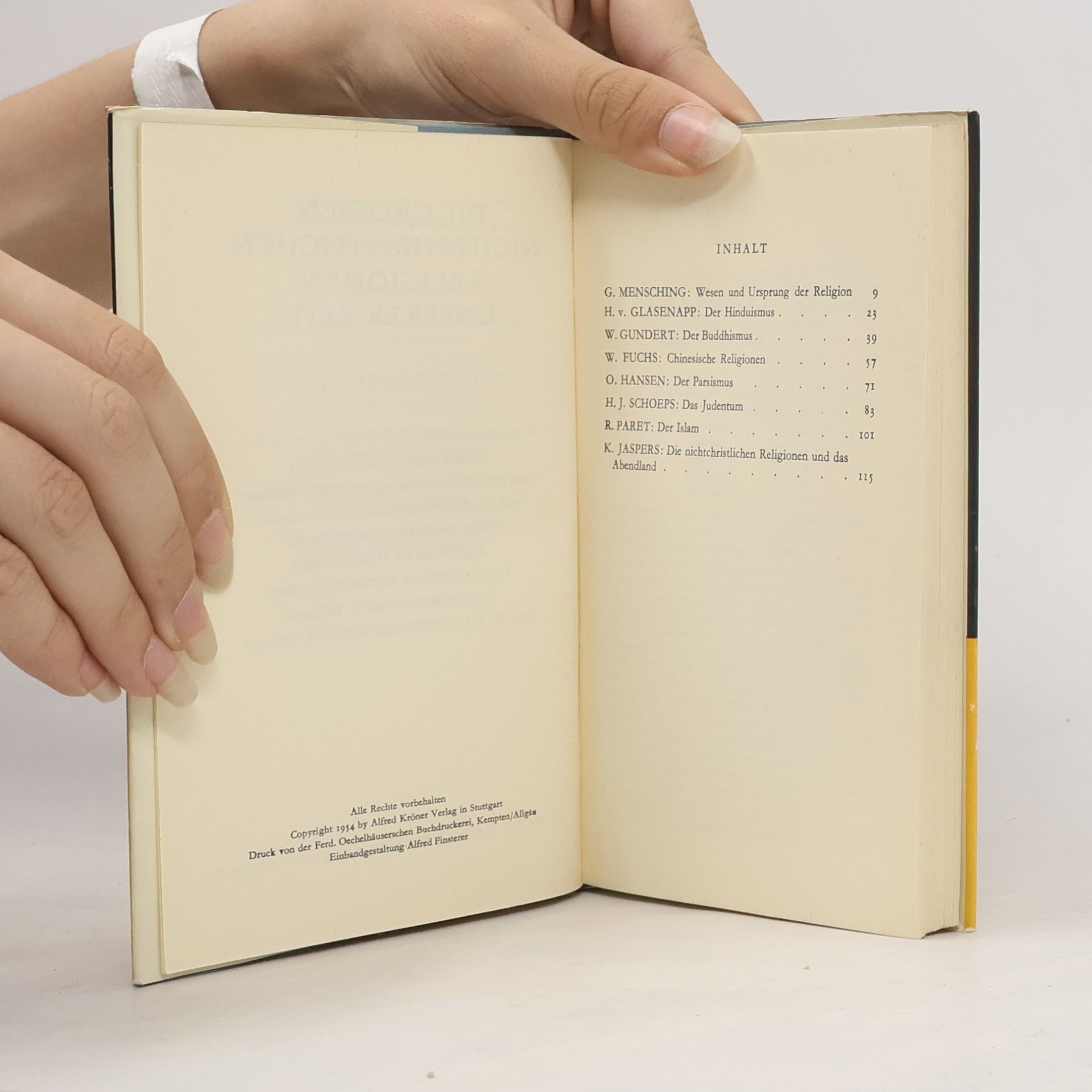 Autorenkollektiv Die grossen nichtchristlichen Religionen